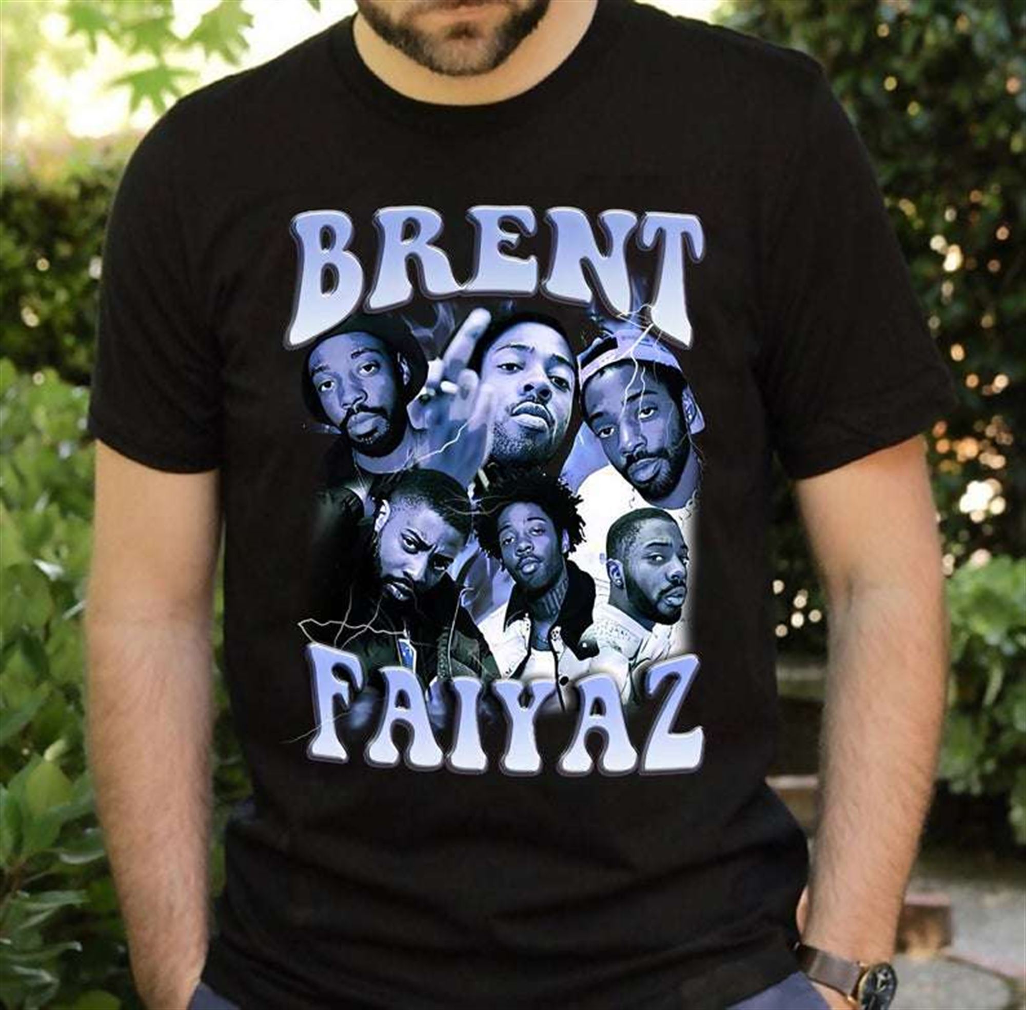 Brent Faiyaz Vintage Classic Unisex T Shirt Plus Size Up To 5xl