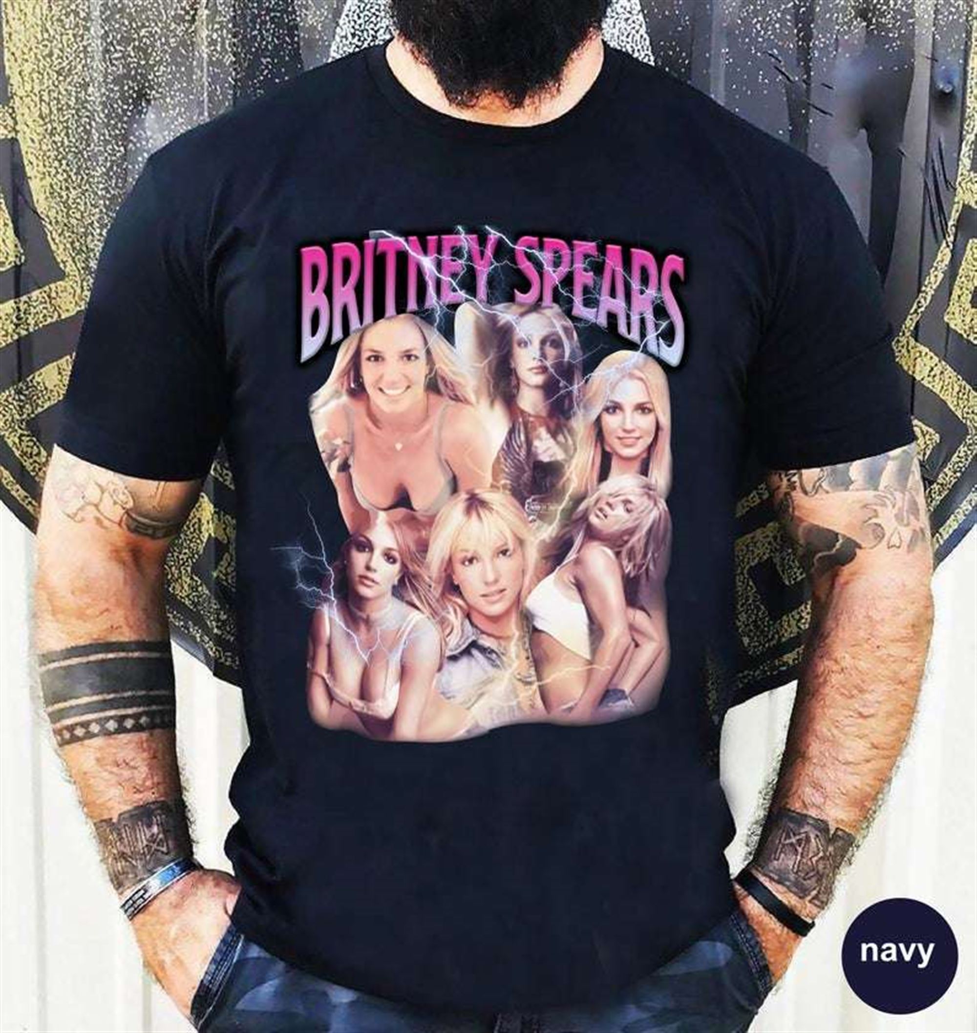 Britney Spears Vintage Classic Unisex T Shirt Plus Size Up To 5xl