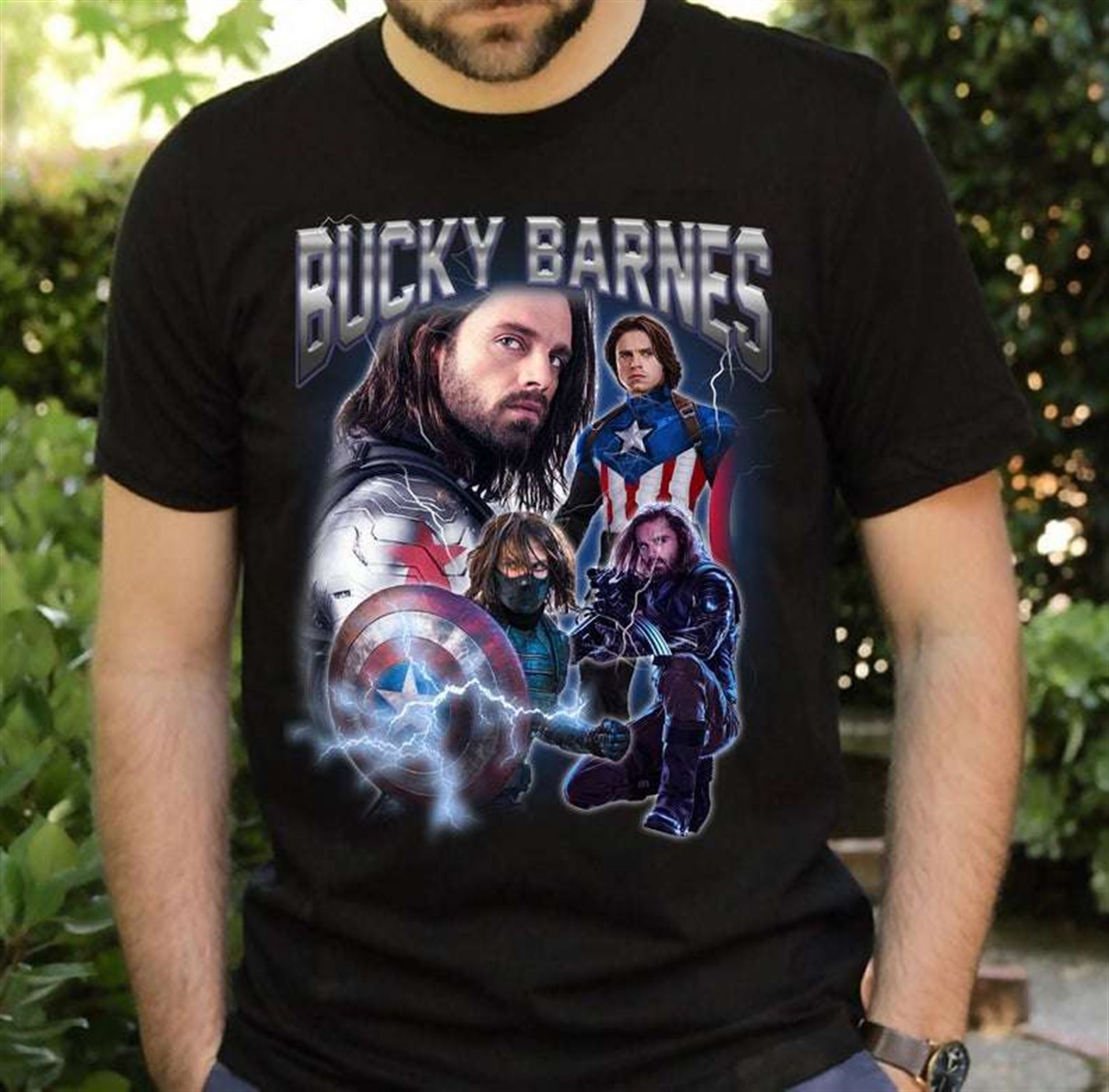 Bucky Barnes Vintage Classic Unisex T Shirt Full Size Up To 5xl