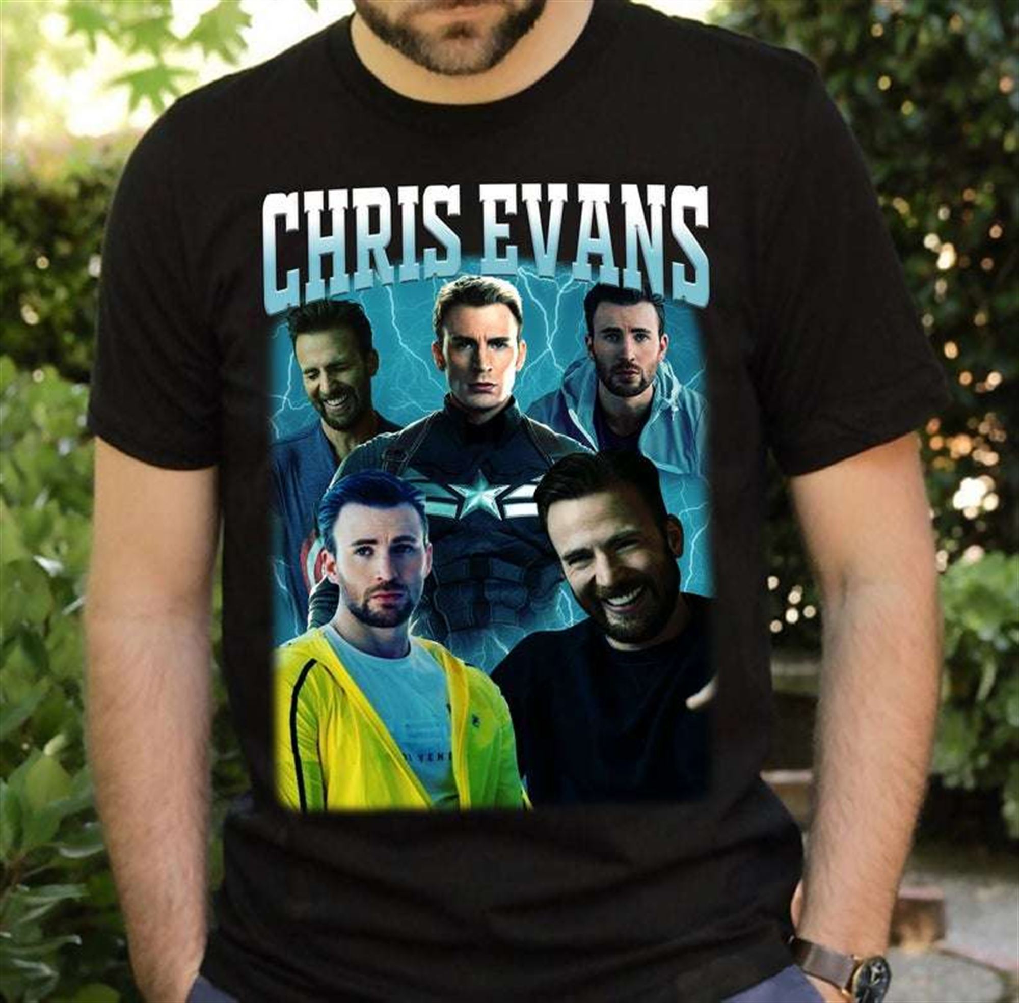Chris Evans Vintage Classic Unisex T Shirt Size Up To 5xl