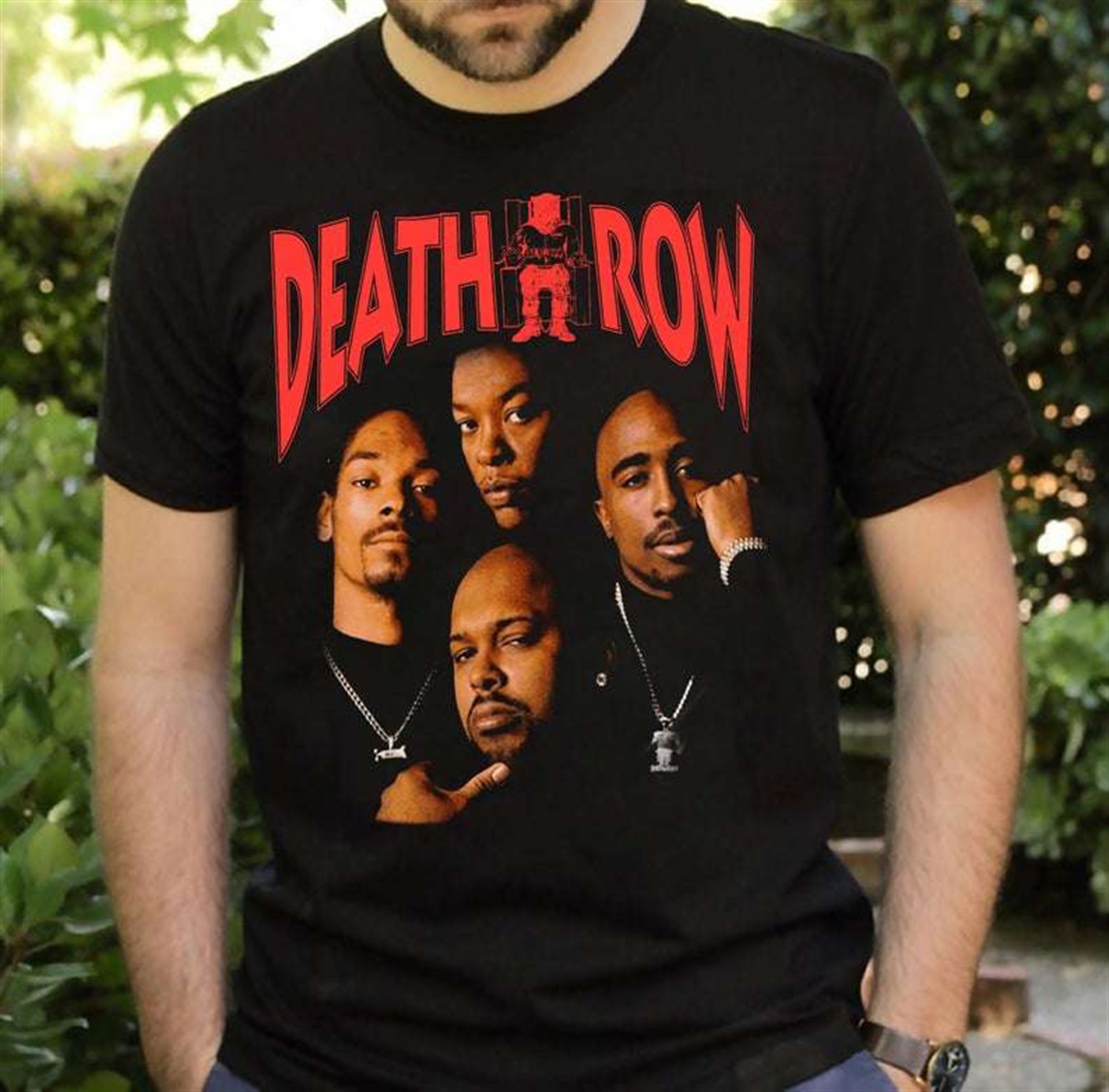 Death Row Records Vintage Classic Unisex T Shirt Full Size Up To 5xl