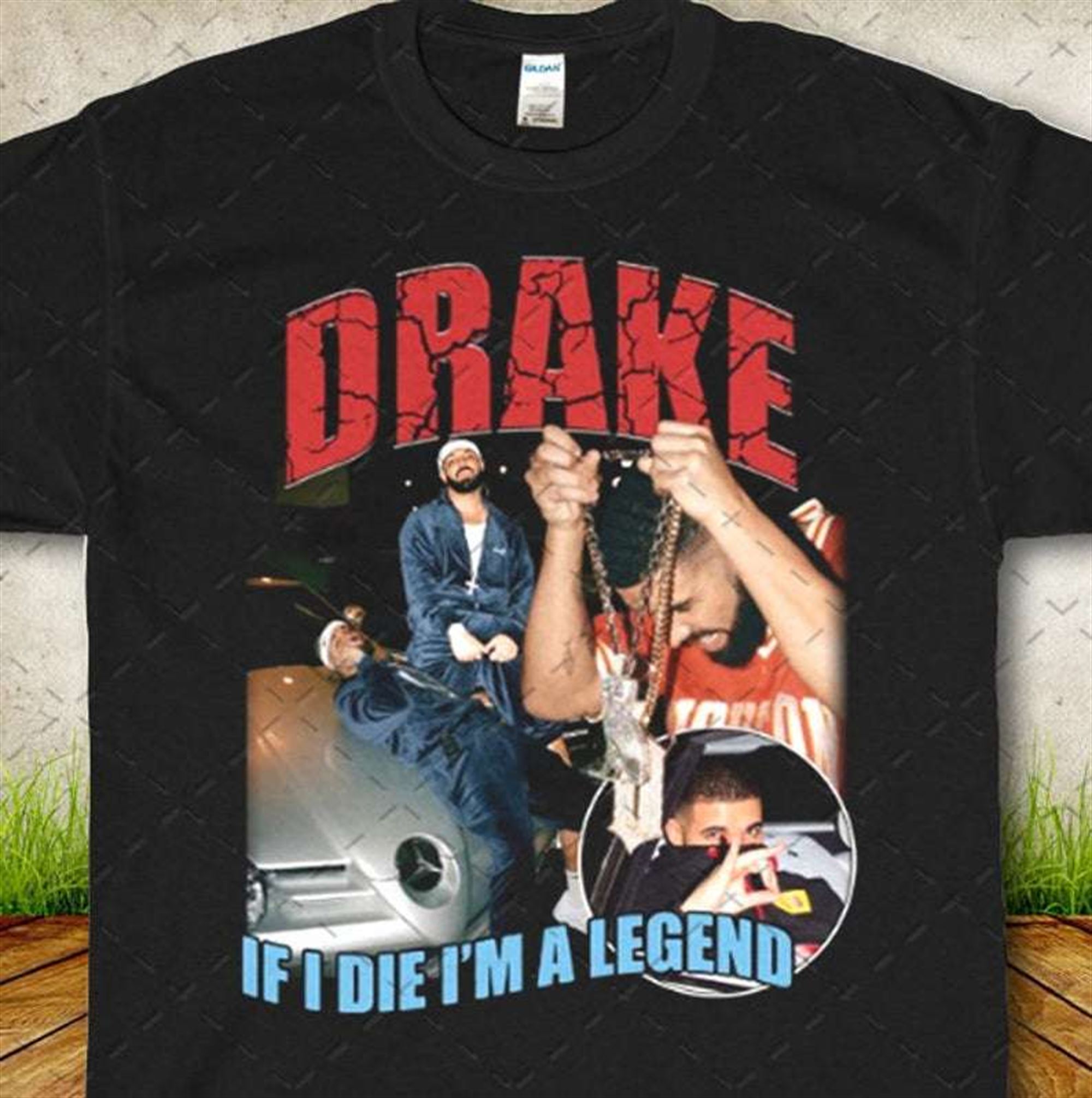 Drake T Shirt Retro Vintage Rap Plus Size Up To 5xl