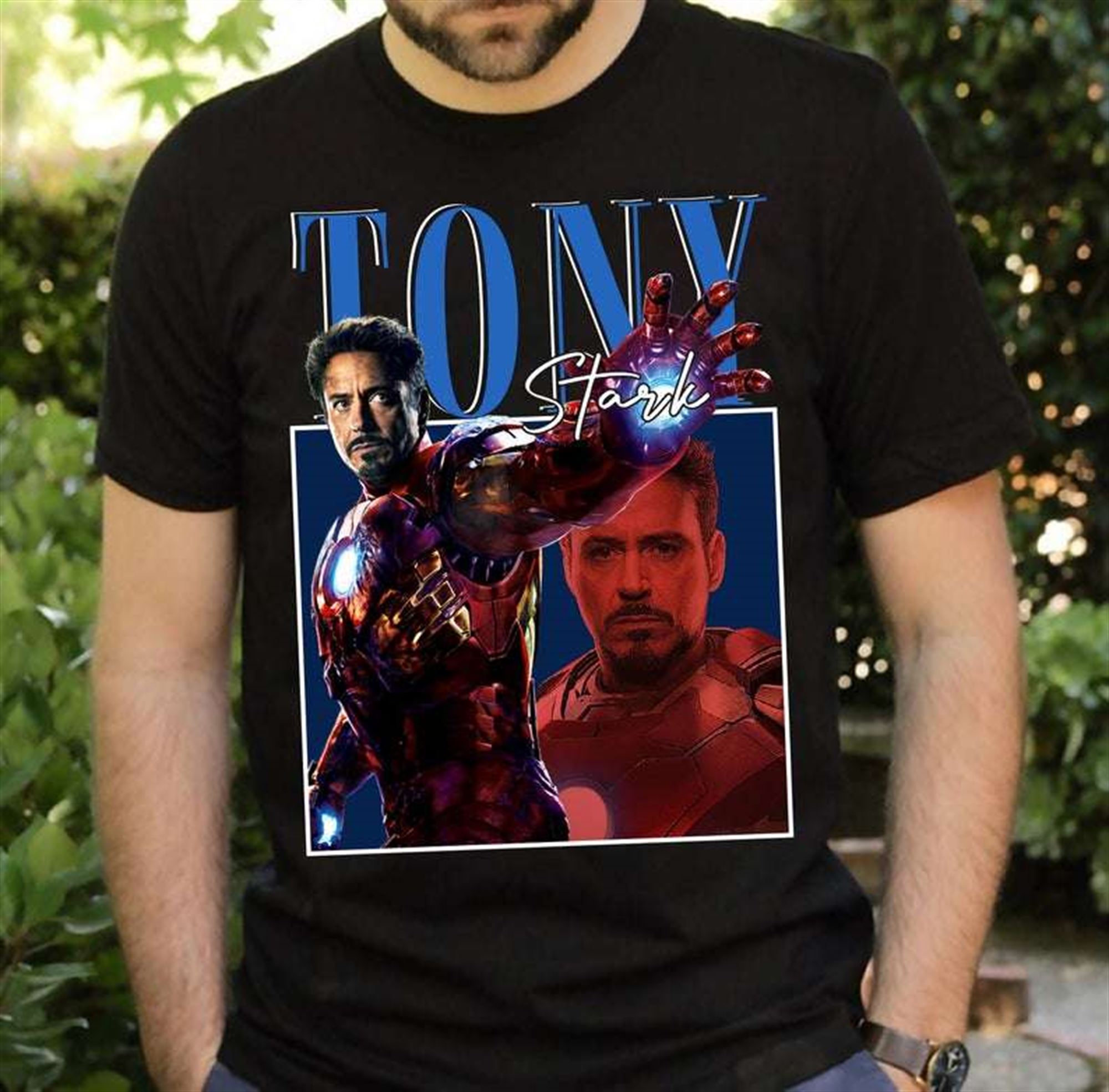 Uiterlijk Ruïneren incident Iron Man Vintage Tony Stark T Shirt Full Size Up To 5xl - Luxwoo.com