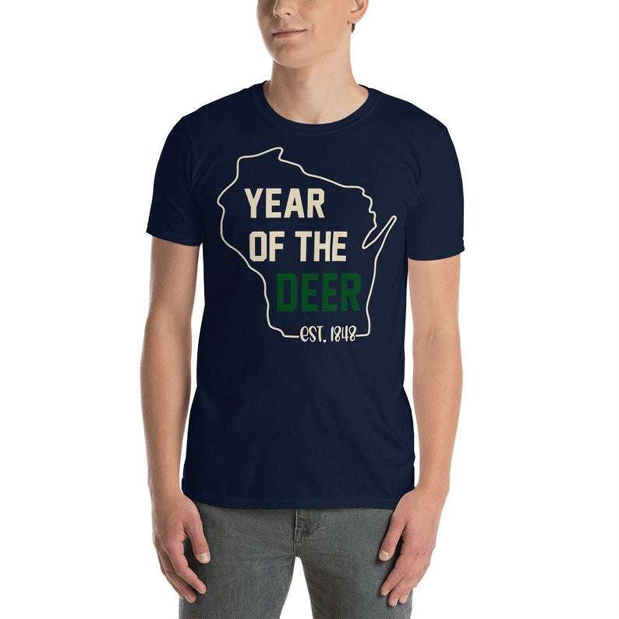 Milwaukee Basketball Year Of The Deer T-shirt Plus Size Up To 5xl