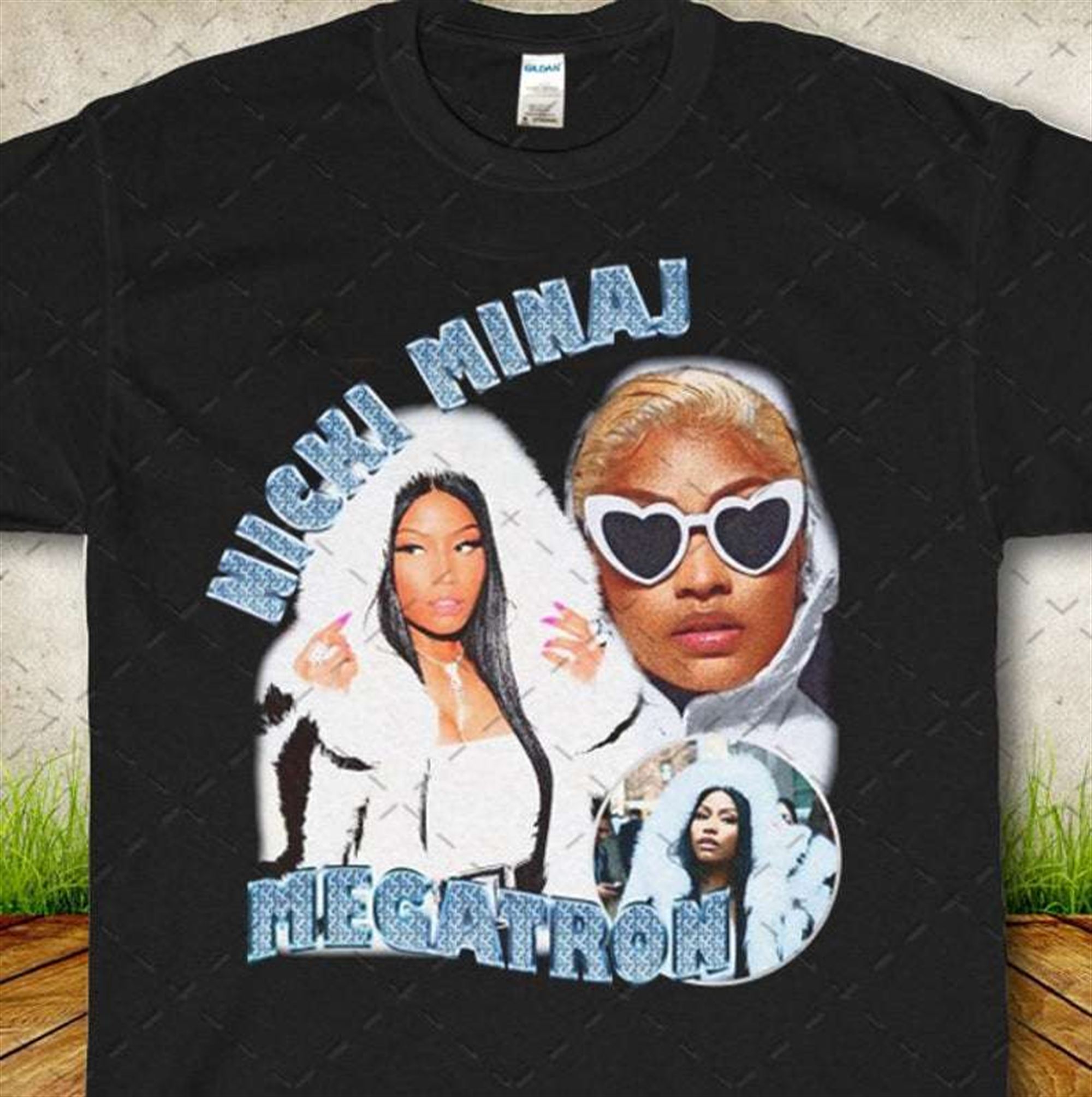 Nicki Minaj Retro Vintage 90s T Shirt Plus Size Up To 5xl