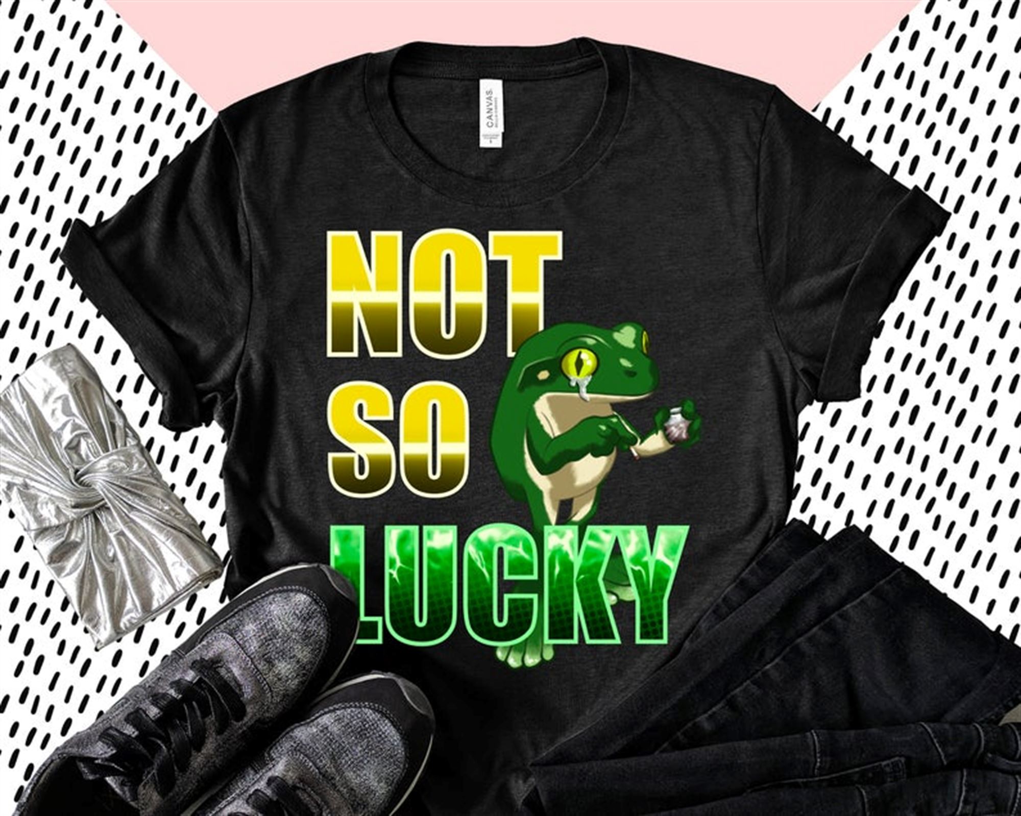 Not So Lucky T-shirt Size Up To 5xl