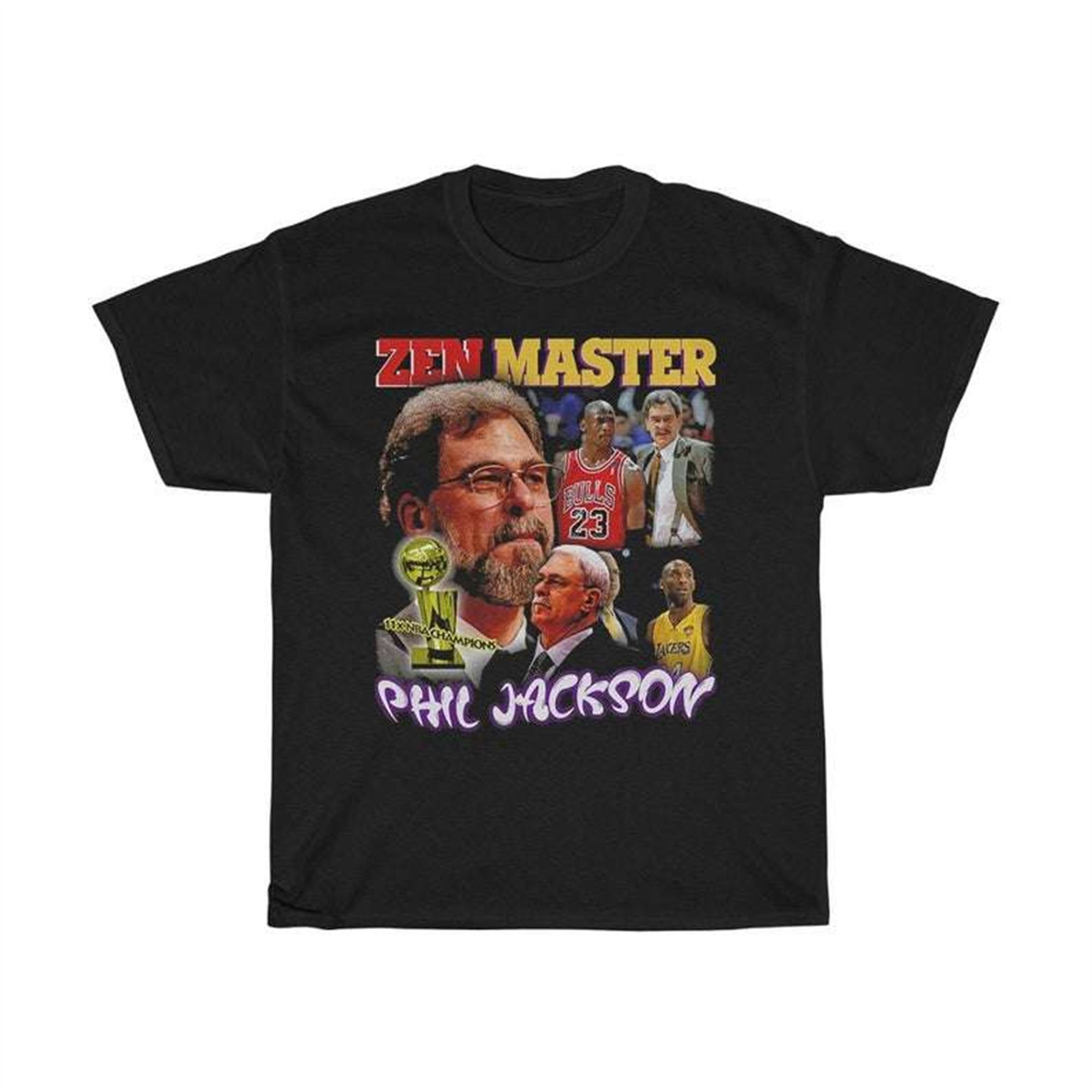 Phil Jackson Nba Unisex T Shirt Full Size Up To 5xl