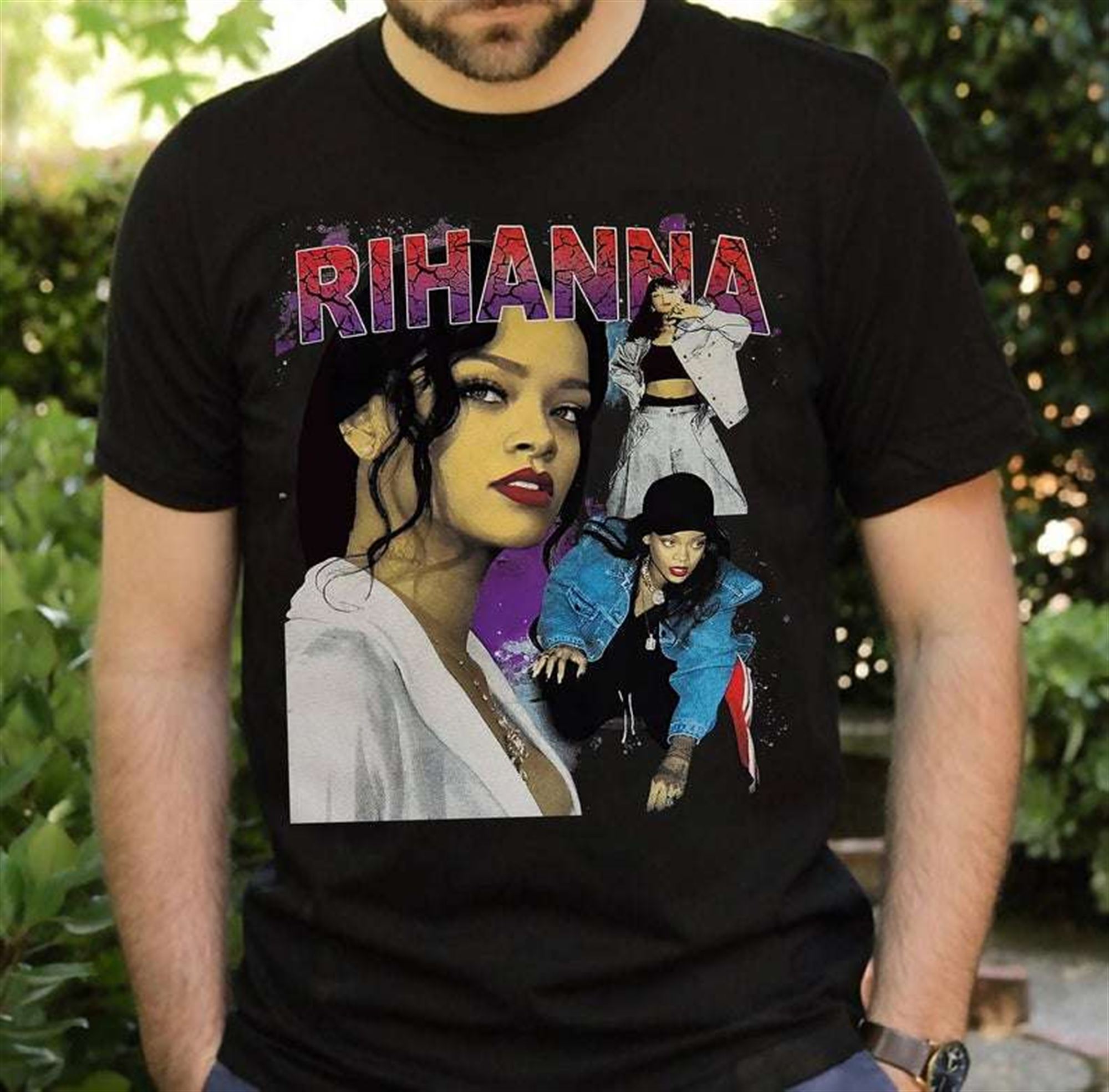 Rihanna Vintage Classic Unisex T Shirt Size Up To 5xl
