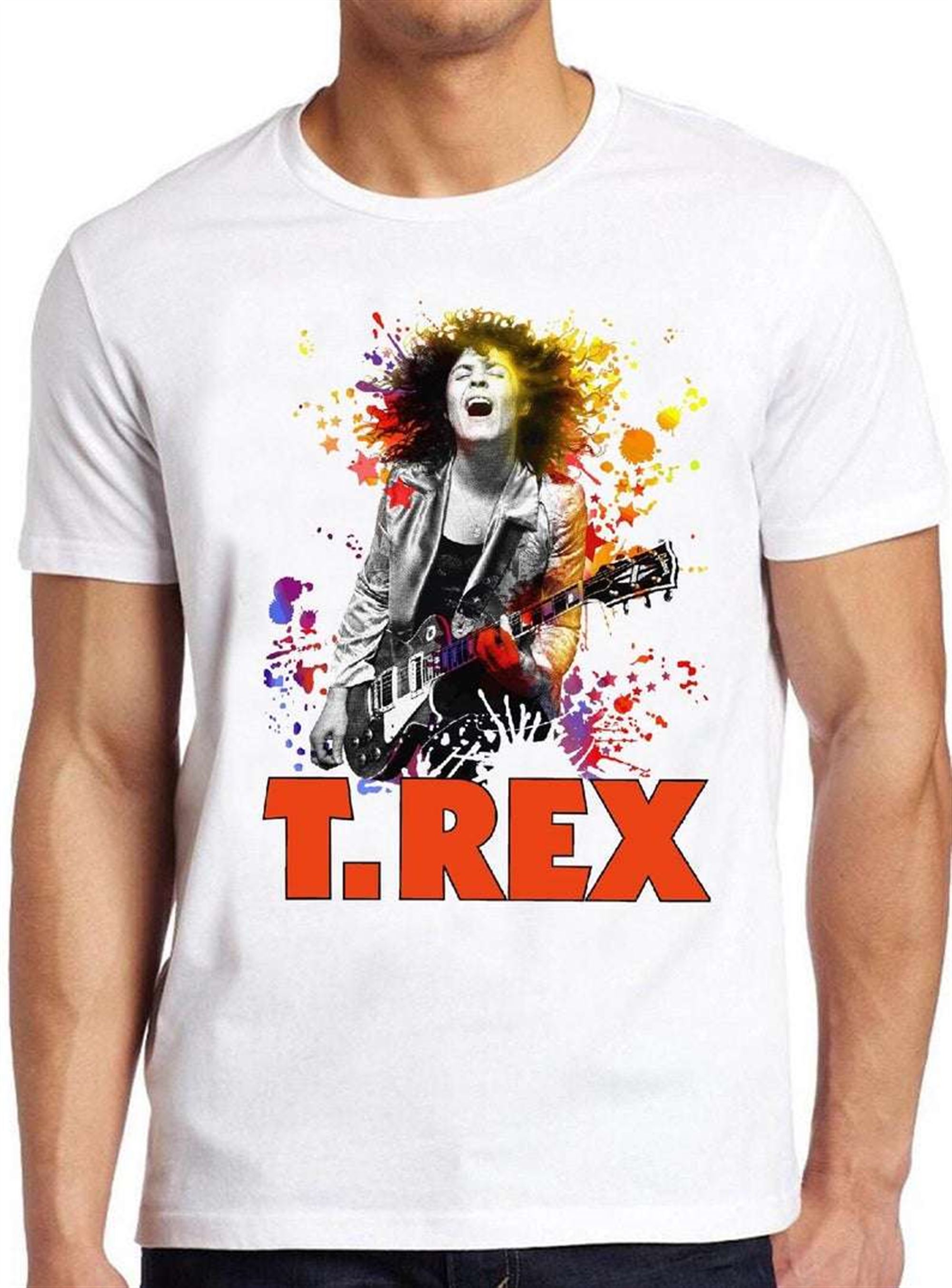 T Rex T Shirt Rock Band Marc Bolan Full Size Up To 5xl