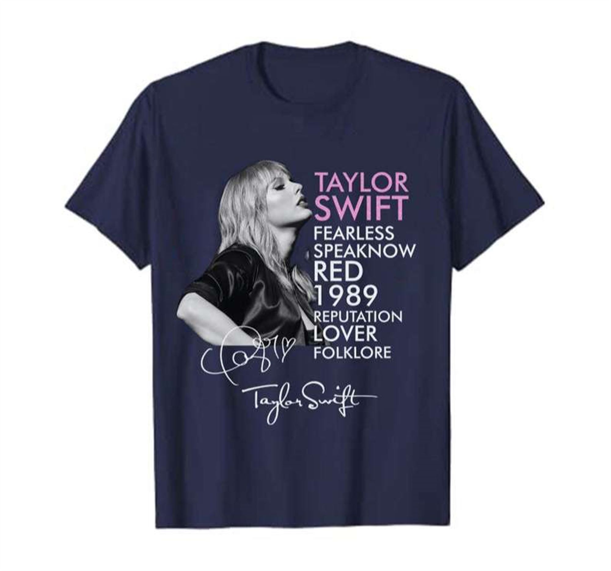 Taylorswift Album Music Anniversary Vintage Classic Unisex T Shirt Size Up To 5xl