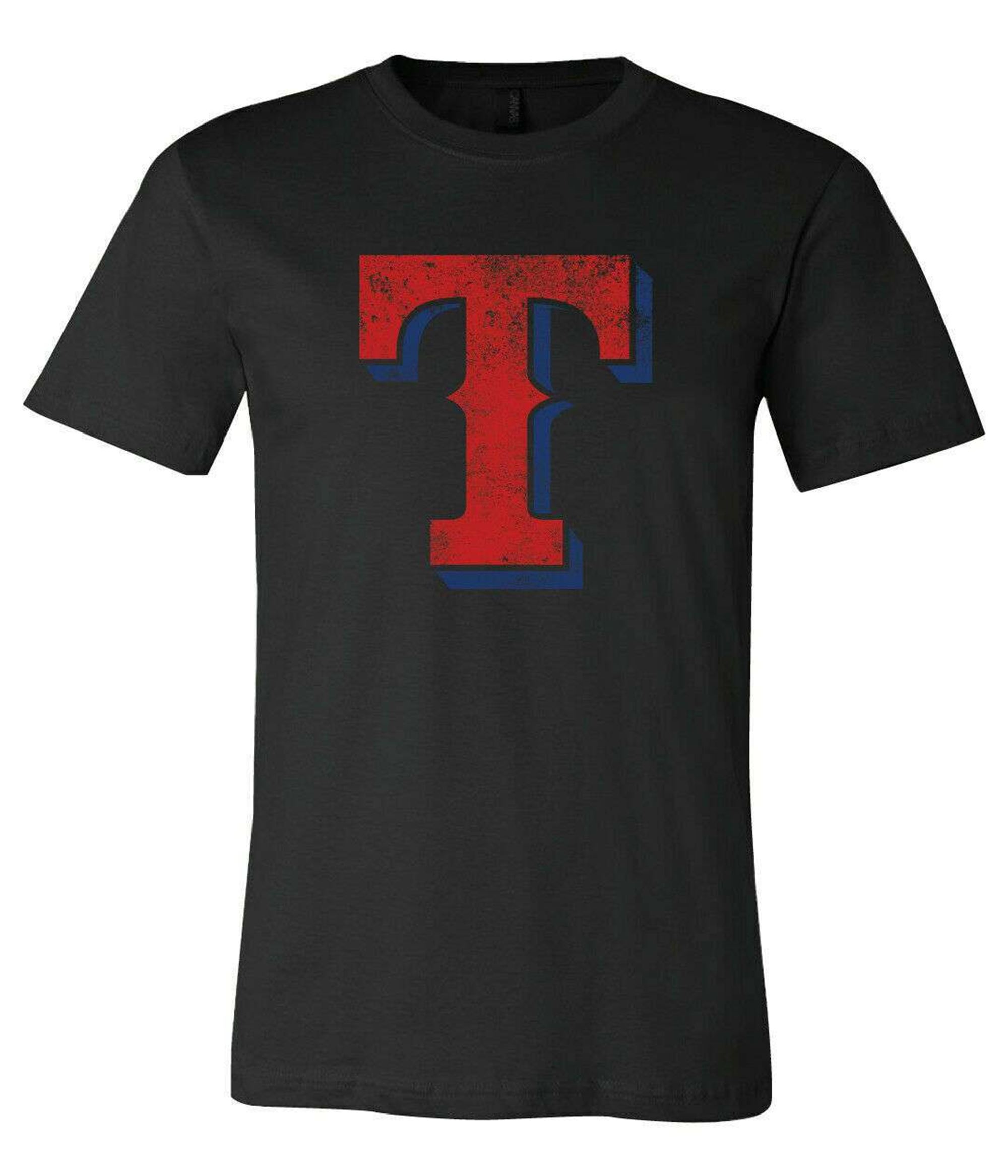 Texas Rangers Mlb Baseball T-shirt Size Up To 5xl