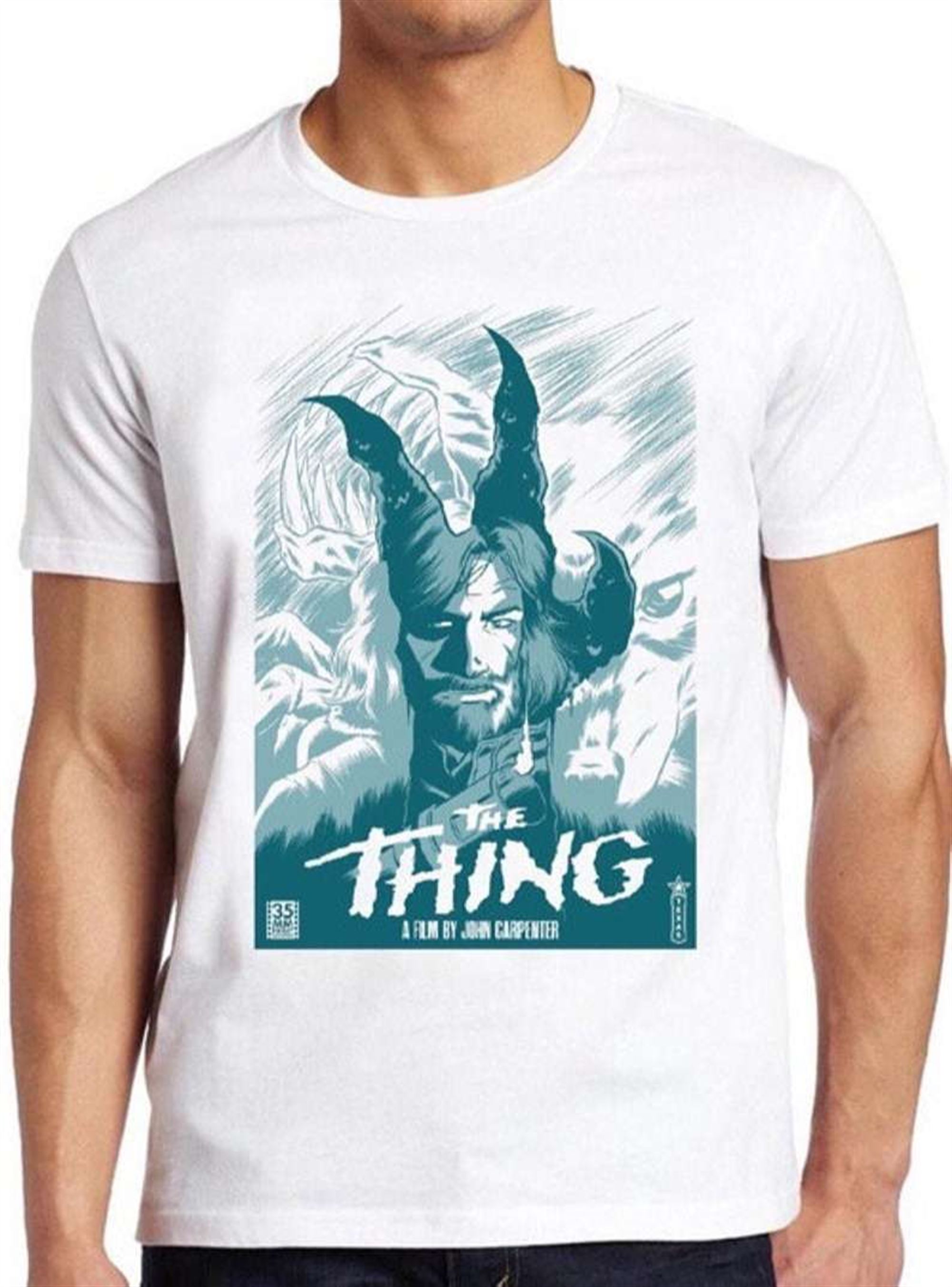 The Thing T Shirt Horror Movie Film 80s Sci Fi Full Size Up To 5xl