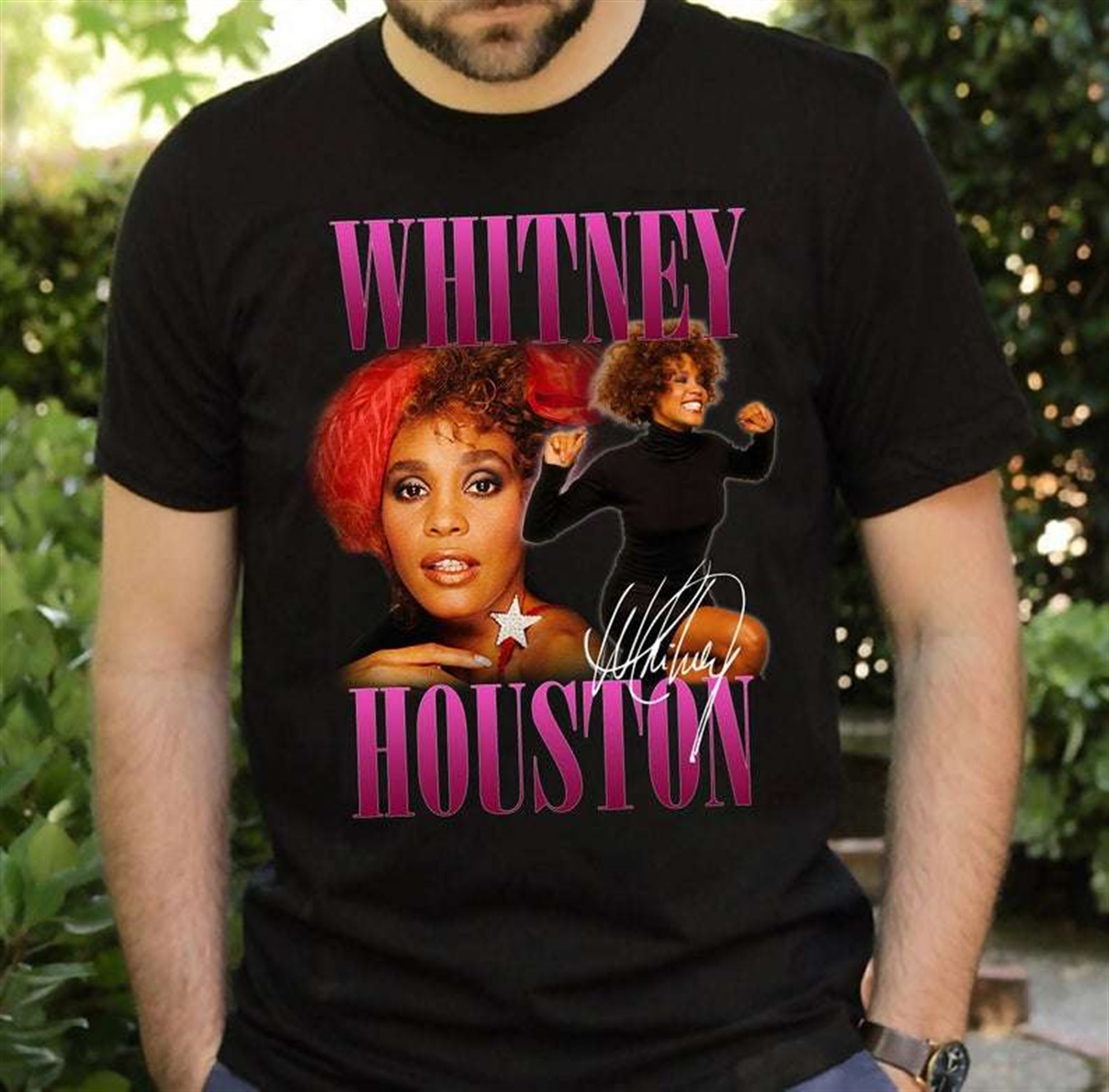 Vintage Whitney Houston 1987 The Moment T Shirt Size Up To 5xl