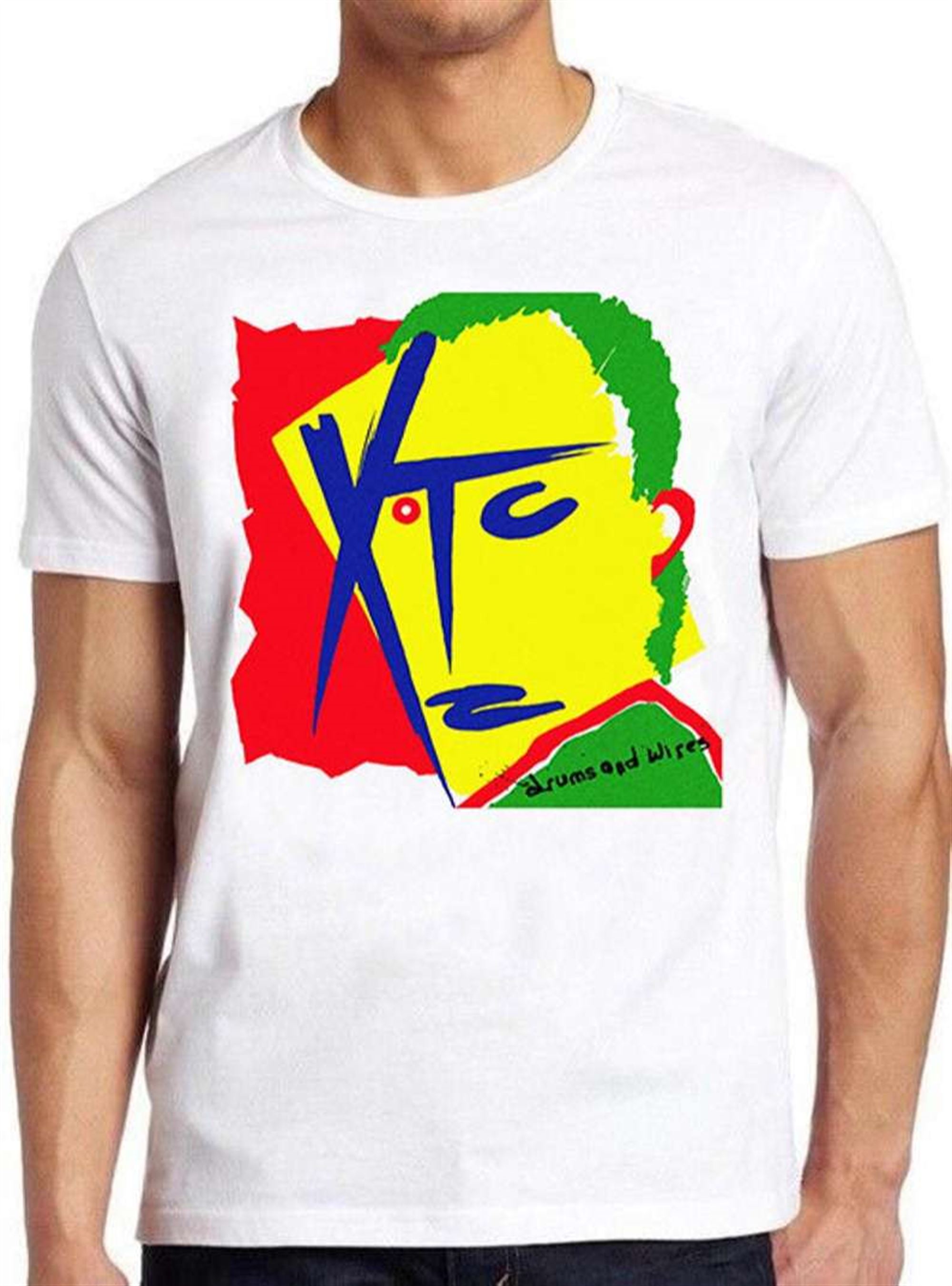 Xtc Drums And Wires T Shirt Plus Size Up To 5xl