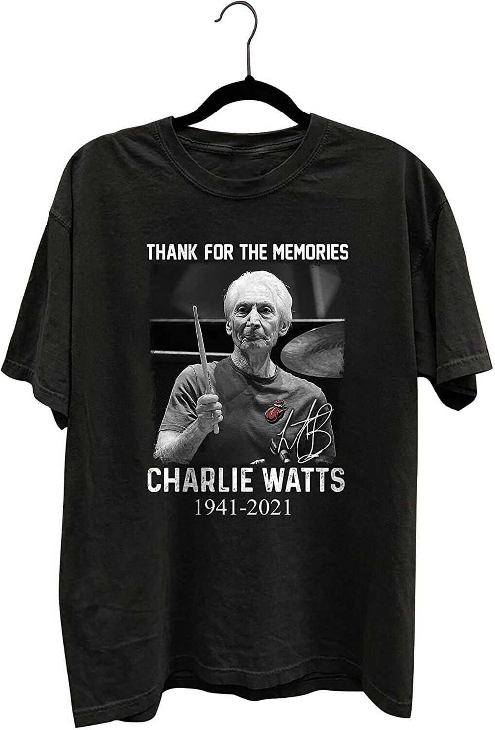 Bestseller Charlie Watts Shirt Rip Charlie Watts T Shirt The Rolling Stone Shirt