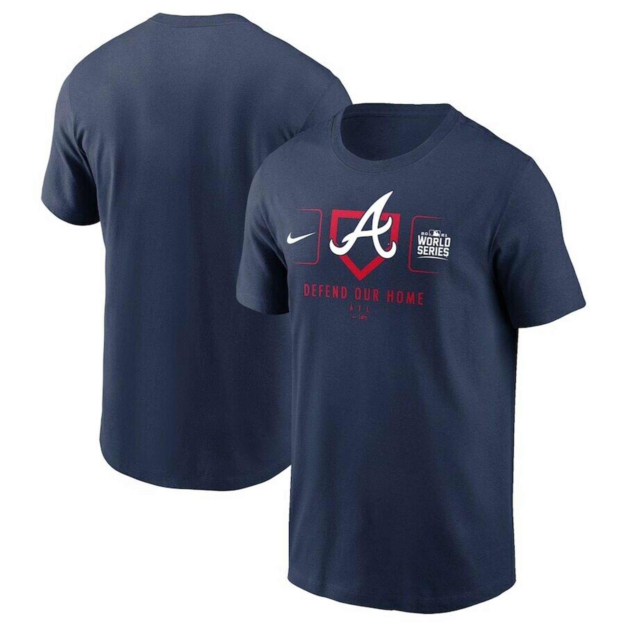 Atlanta Braves 2021 Mlb World Series Champions Defend Our Home T-shirt