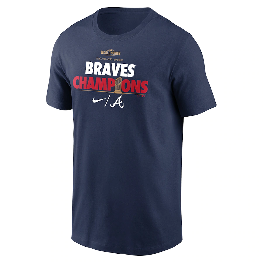 Atlanta Braves 2021 World Series Champions Celebration T-shirt