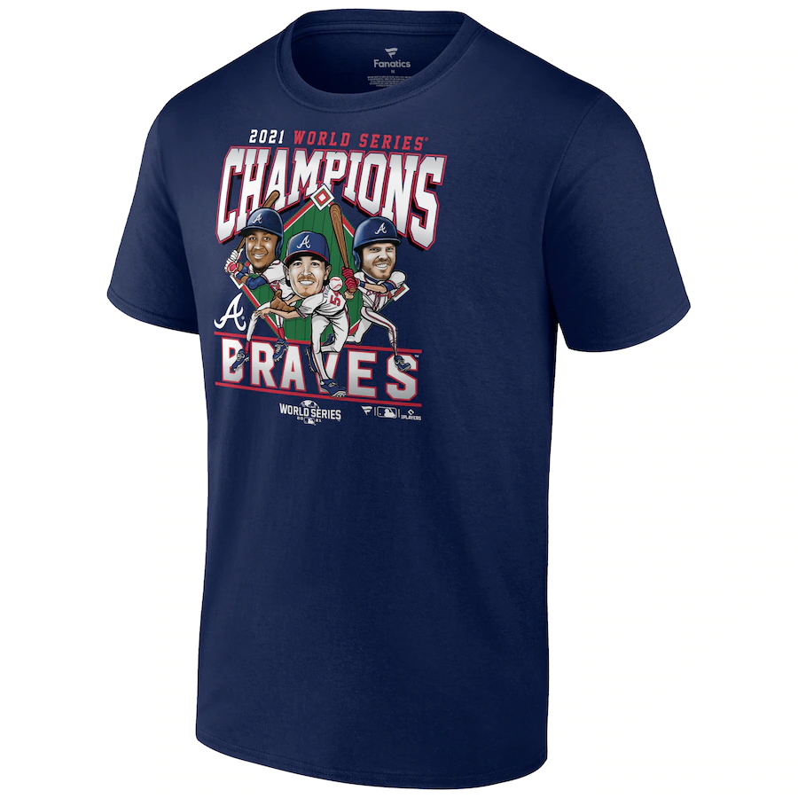 Atlanta Braves 2021 World Series Champions Chibi Franchise Guys T-shirt