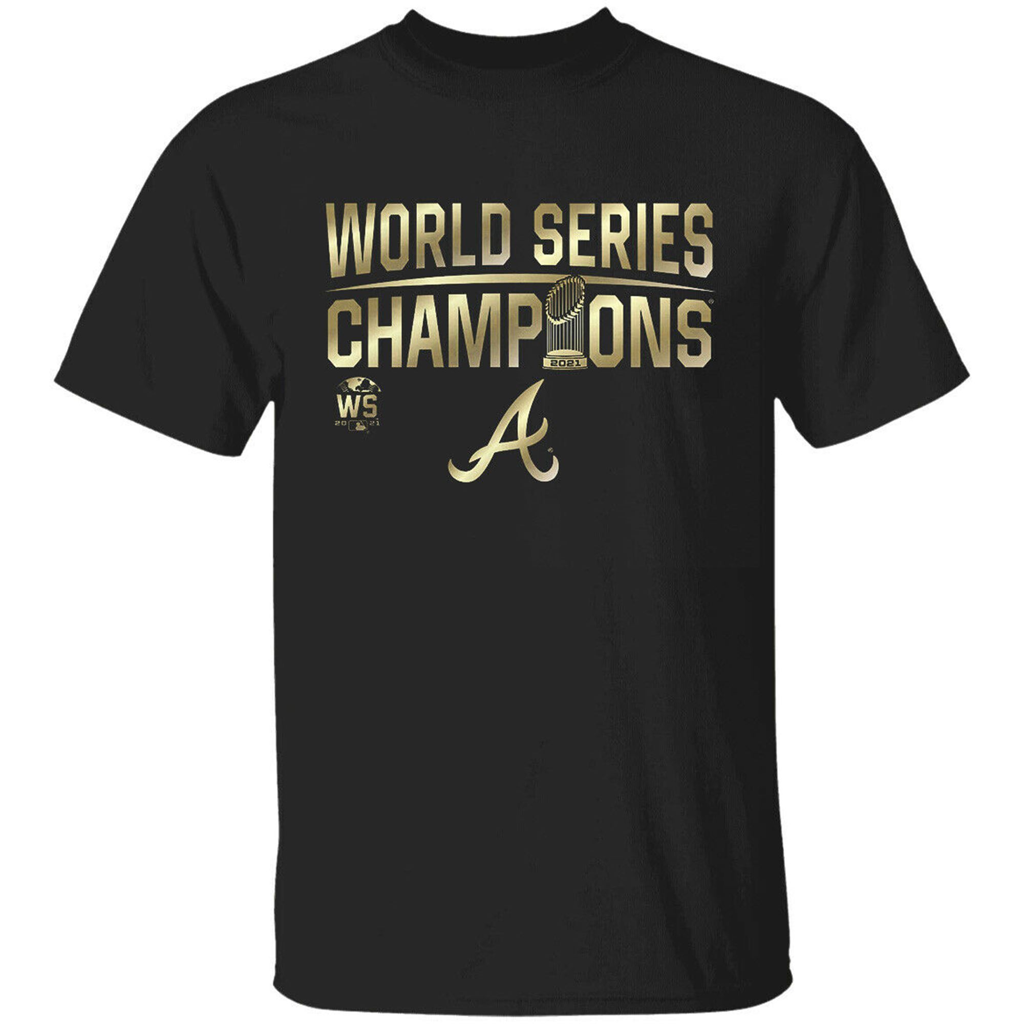 Atlanta Braves 2021 World Series Champions T-shirt S-5xl