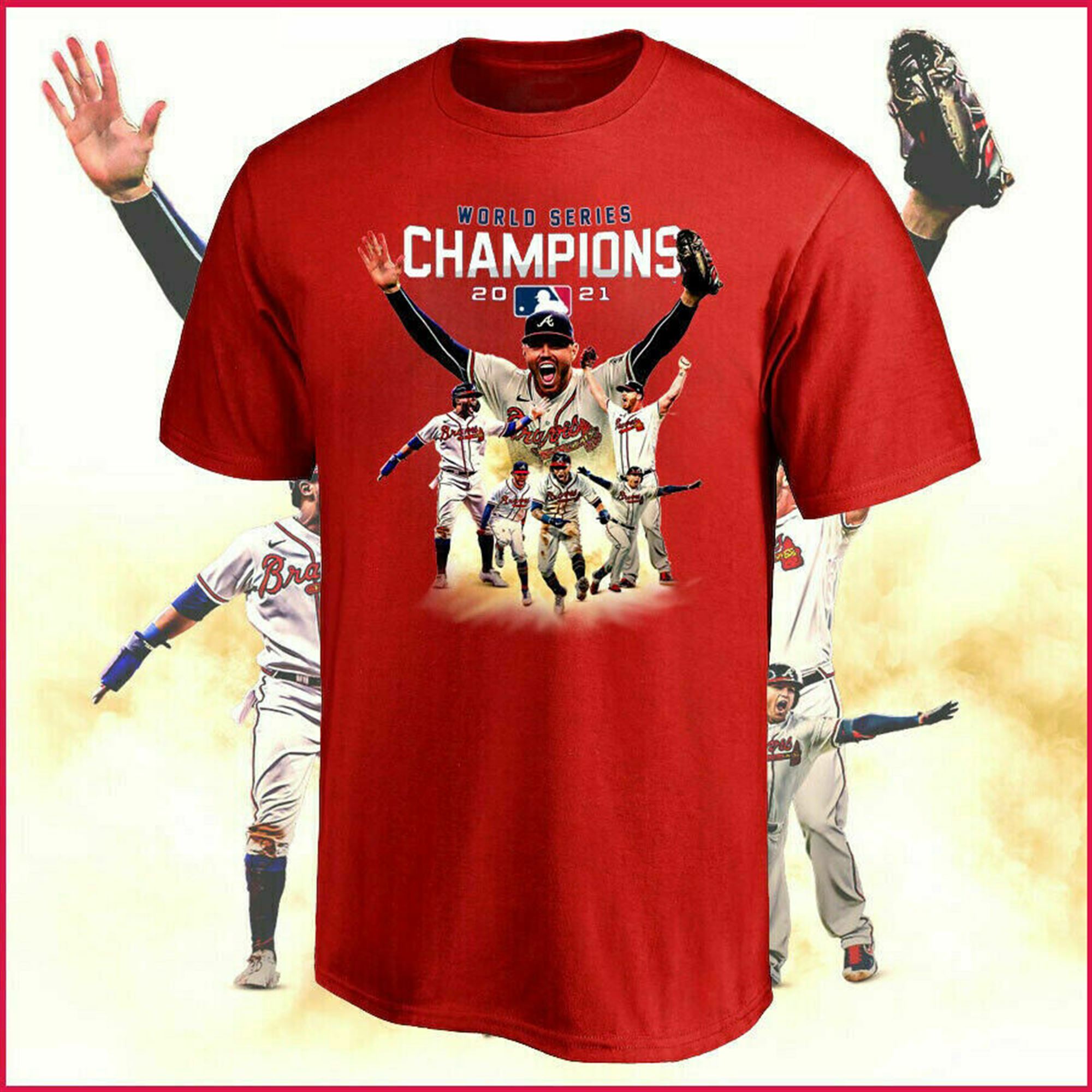 Atlanta Braves World Series Champions 2021 T-shirt Unisex Gift For Fans