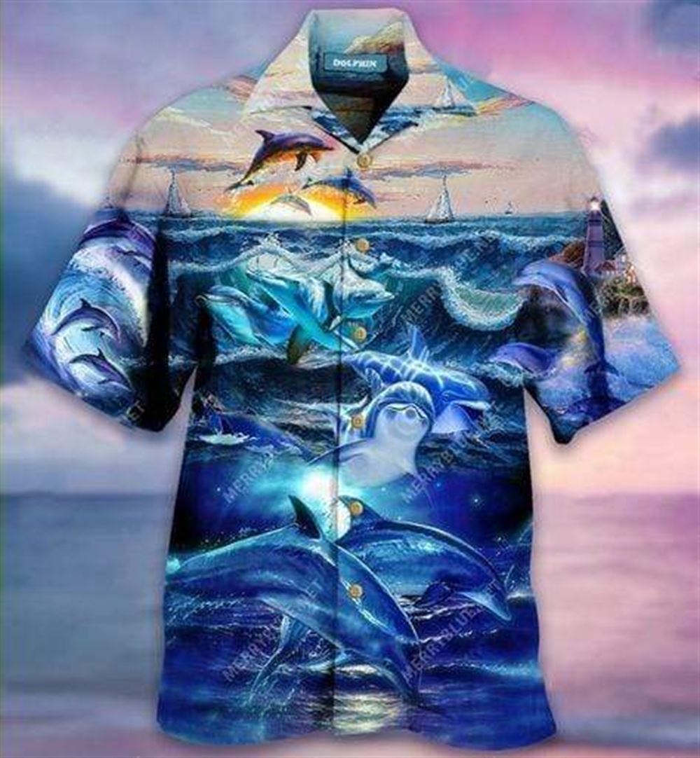 Hawaii Shirt The Sea Dolphins