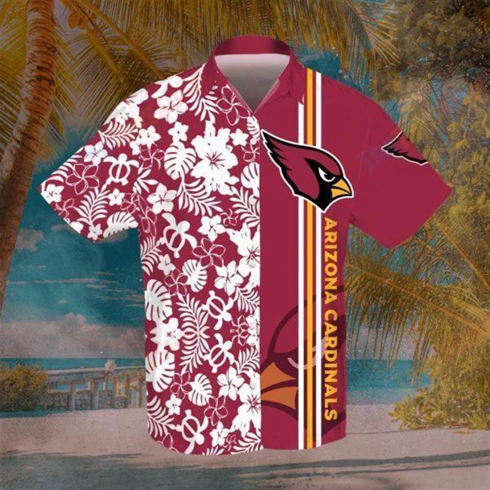NFL Arizona Cardinals Hawaiian 3d Shirt Ds0-01152-hws