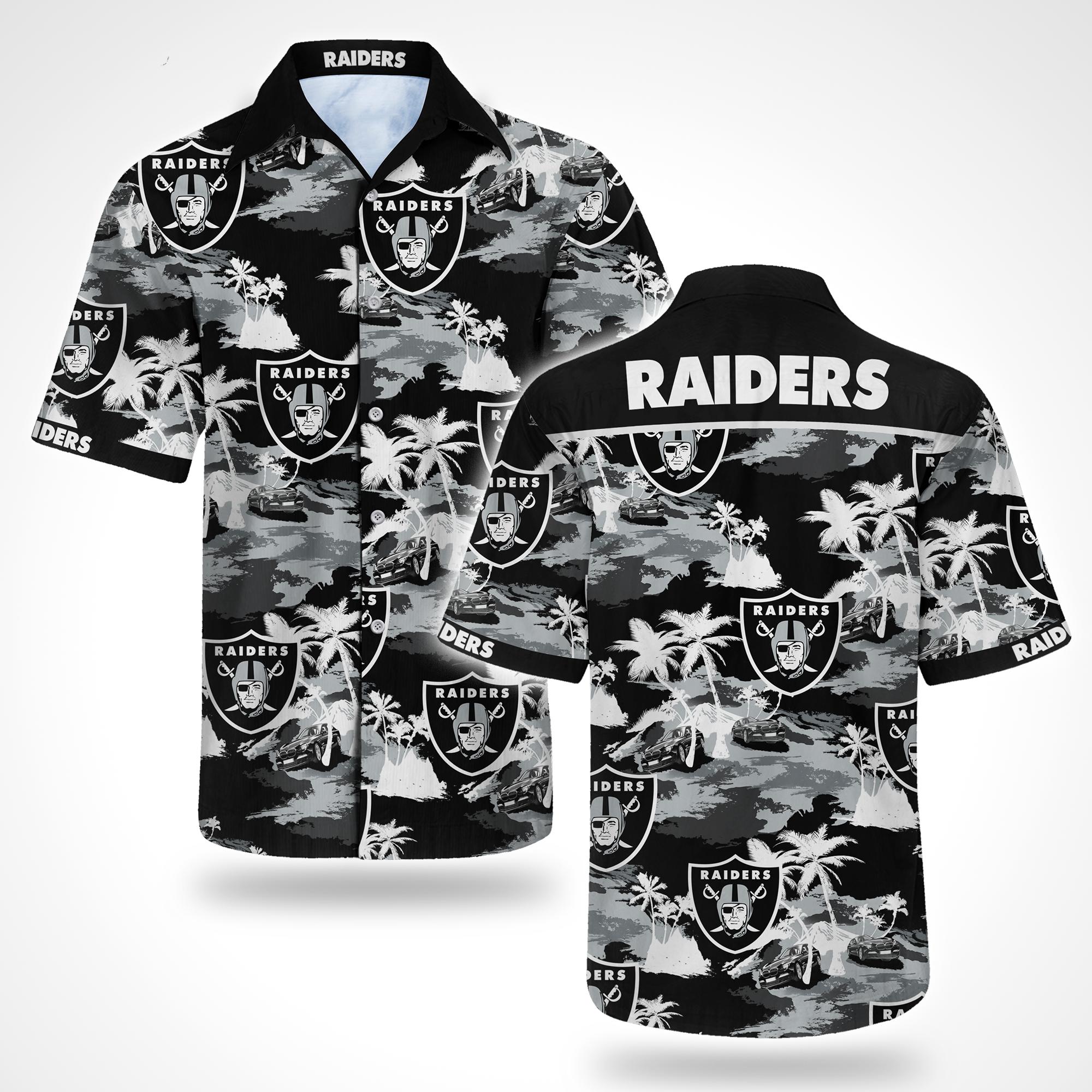 NFL Oakland Las Vergas Raiders Hawaii 3d Shirt