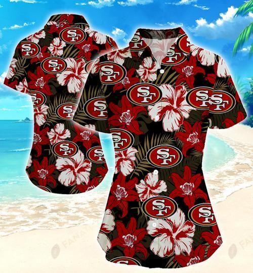 NFL San Francisco 49ers Women Hawaii Shirt