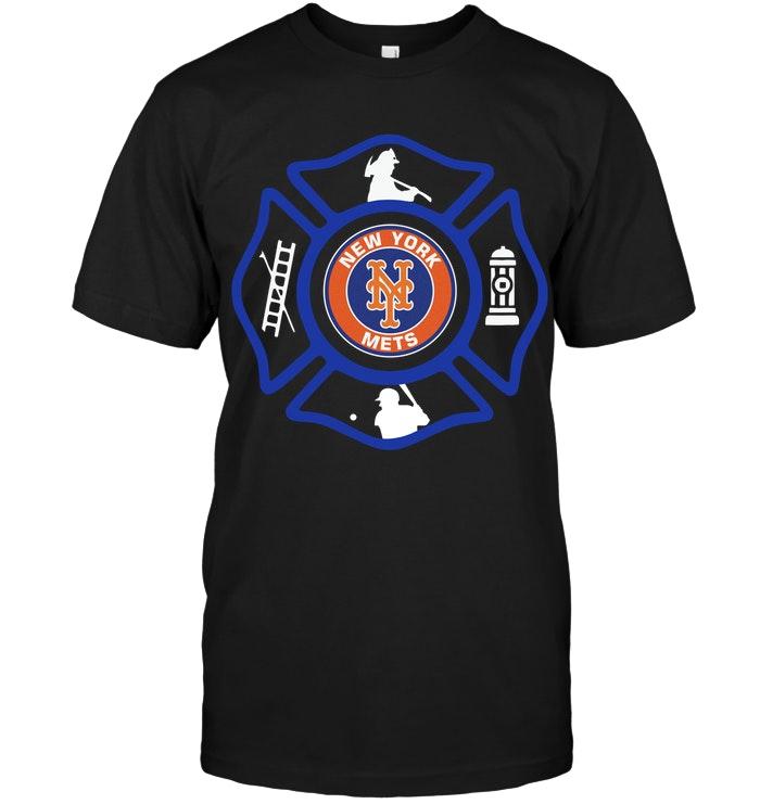 Mlb New York Mets Firefighter Shirt White Shirt Plus Size Up To 5xl