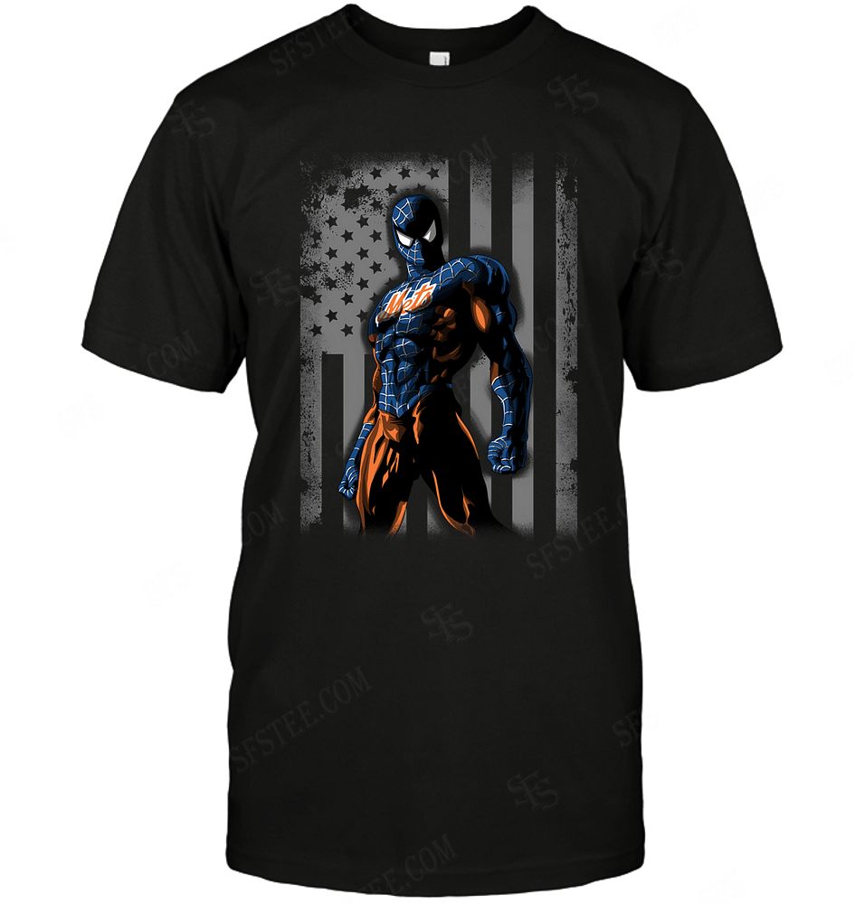 Mlb New York Mets Spiderman Flag Dc Marvel Jersey Superhero Avenger Shirt Size Up To 5xl