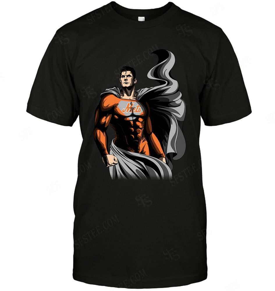 Mlb New York Mets Superman Dc Marvel Jersey Superhero Avenger Shirt Plus Size Up To 5xl