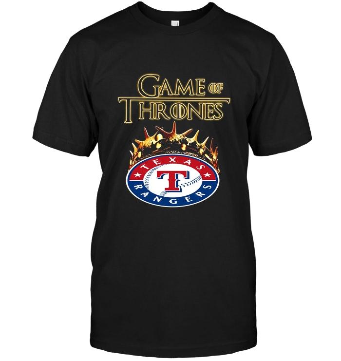 Mlb Texas Rangers Game Of Thrones Crown Shirt Full Size Up To 5xl