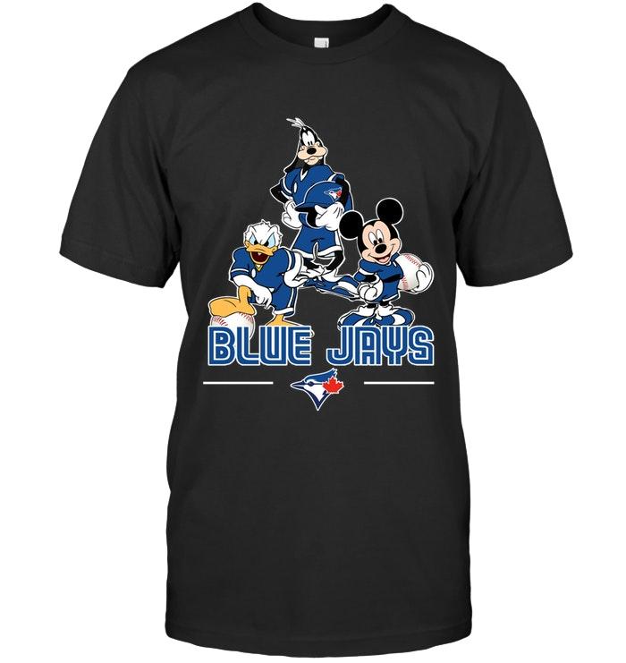 Mlb Toronto Blue Jays Mickey Donald Goofy Fan Shirt Full Size Up To 5xl