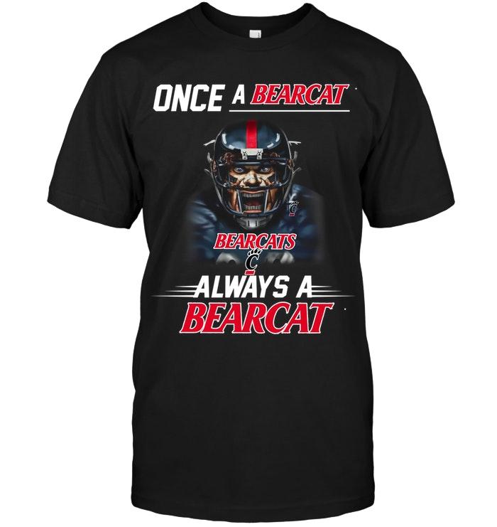 Ncaa Cincinnati Bearcats Once A Bearcat Alwasy A Bearcat Cincinnati Bearcats Fan Shirt Sweater Plus Size Up To 5xl