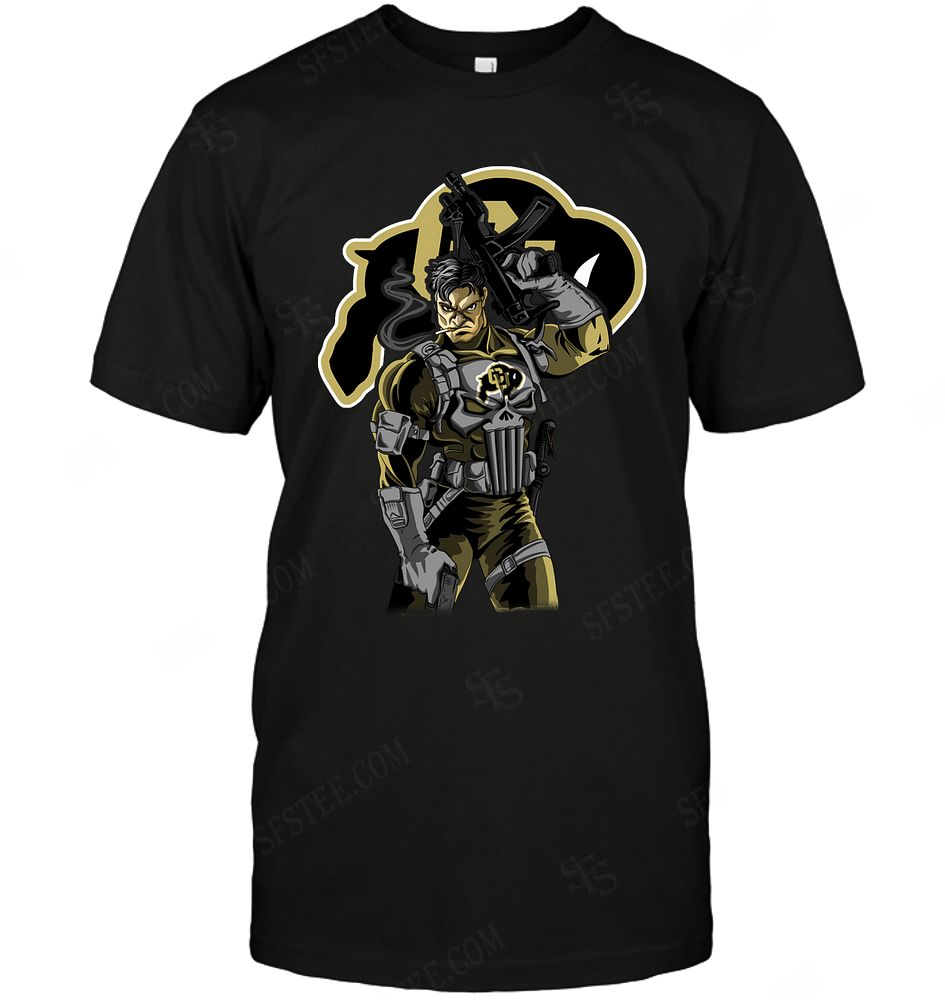 Ncaa Colorado Buffaloes Punisher Dc Marvel Jersey Superhero Avenger Shirt Size Up To 5xl