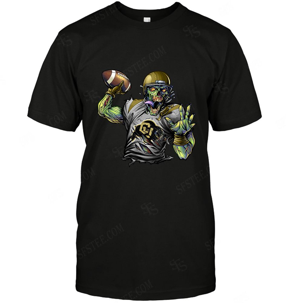 Ncaa Colorado Buffaloes Zombie Walking Dead Play Football Plus Size Up To 5xl