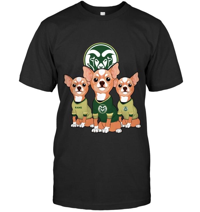NCAA Colorado State Rams Chihuahuas Fan Shirt Hoodie Size Up To 5xl