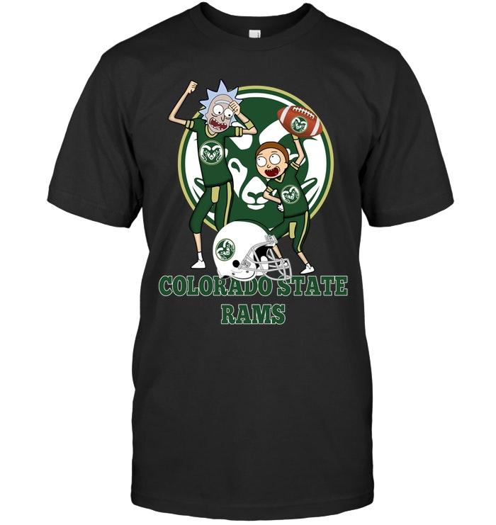 Ncaa Colorado State Rams Rick And Morty Fan Shirt Hoodie Plus Size Up To 5xl