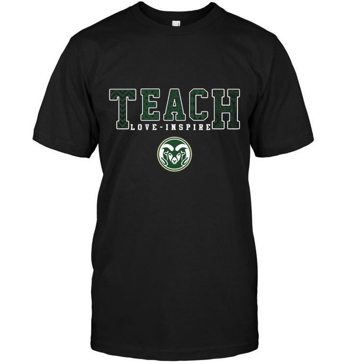 Ncaa Colorado State Rams Teach Love Inspire Shirt Sweater Plus Size Up To 5xl