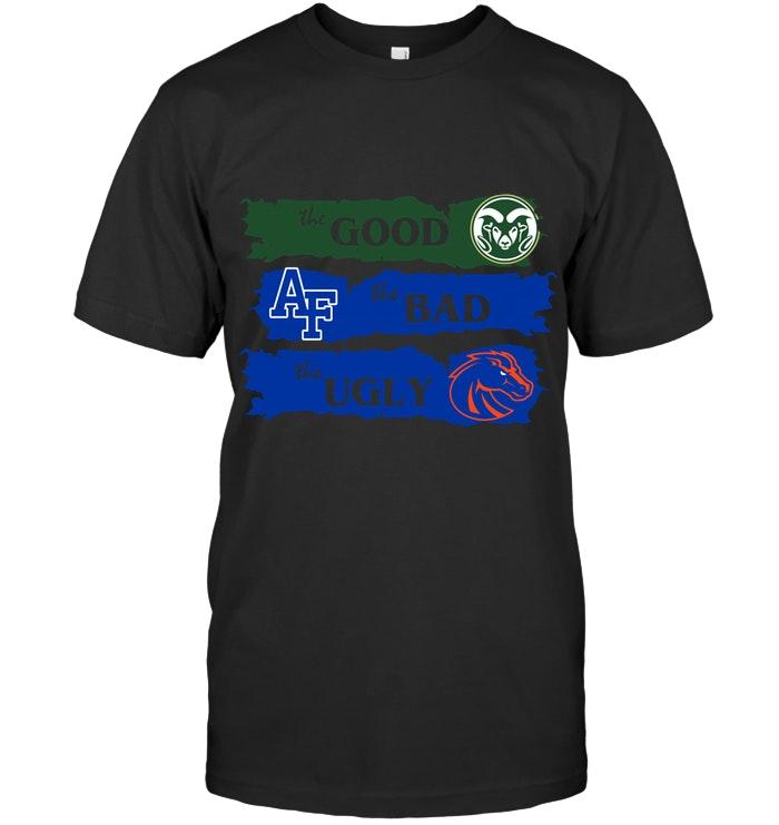 Ncaa Colorado State Rams The Good The Bad The Ugly Fan T Shirt Plus Size Up To 5xl