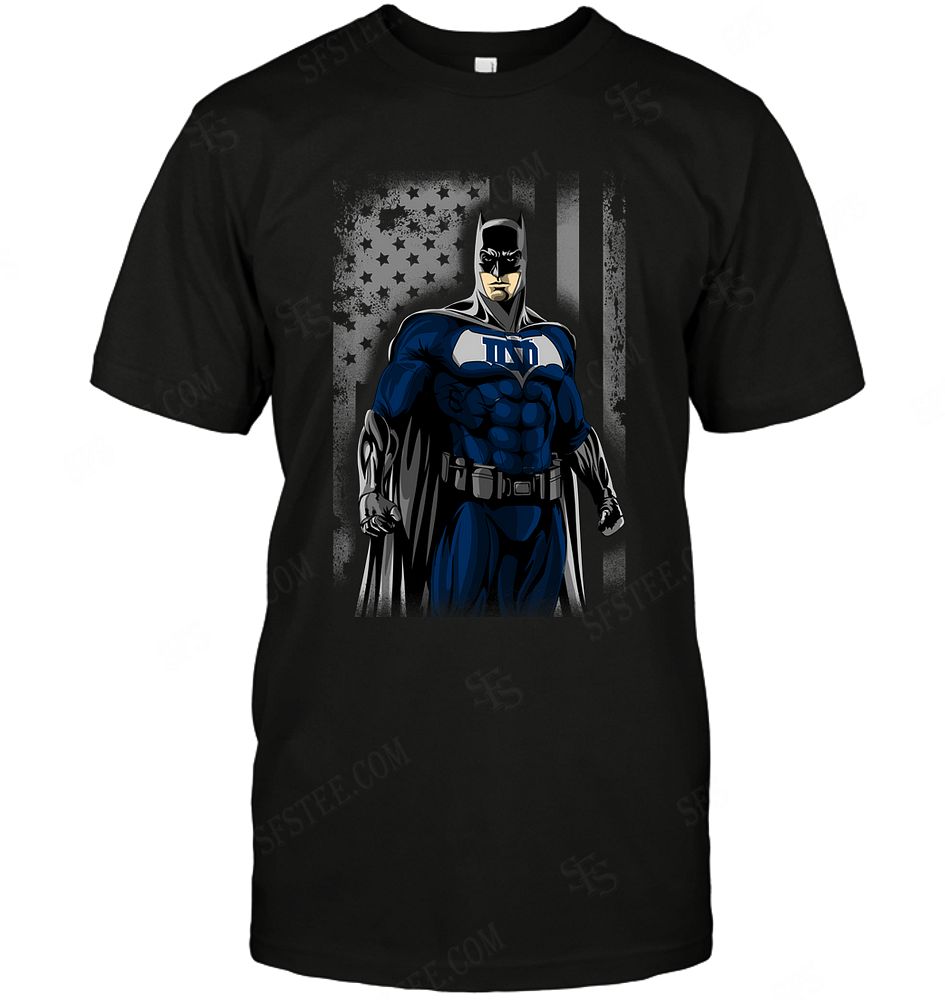 Ncaa Notre Dame Fighting Irish Batman Flag Dc Marvel Jersey Superhero Avenger Shirt Plus Size Up To 5xl