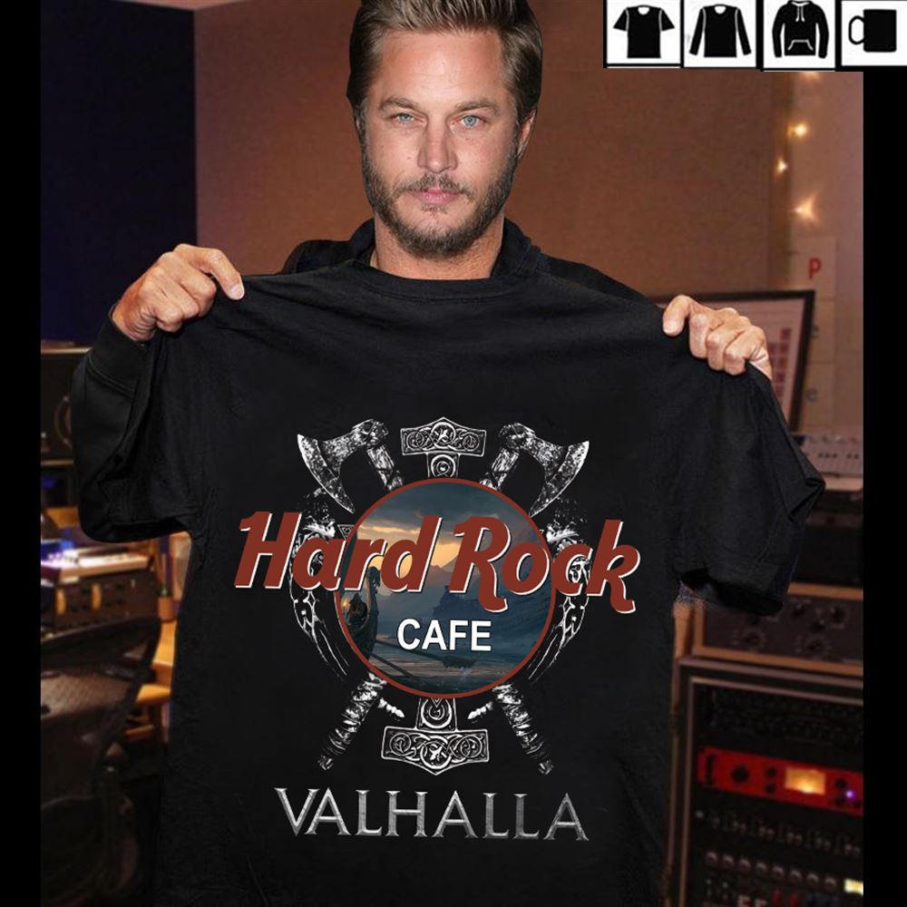 Hard Rock Cafe Valhalla T Shirt Hoodie Tank Top Size Up To 5xl