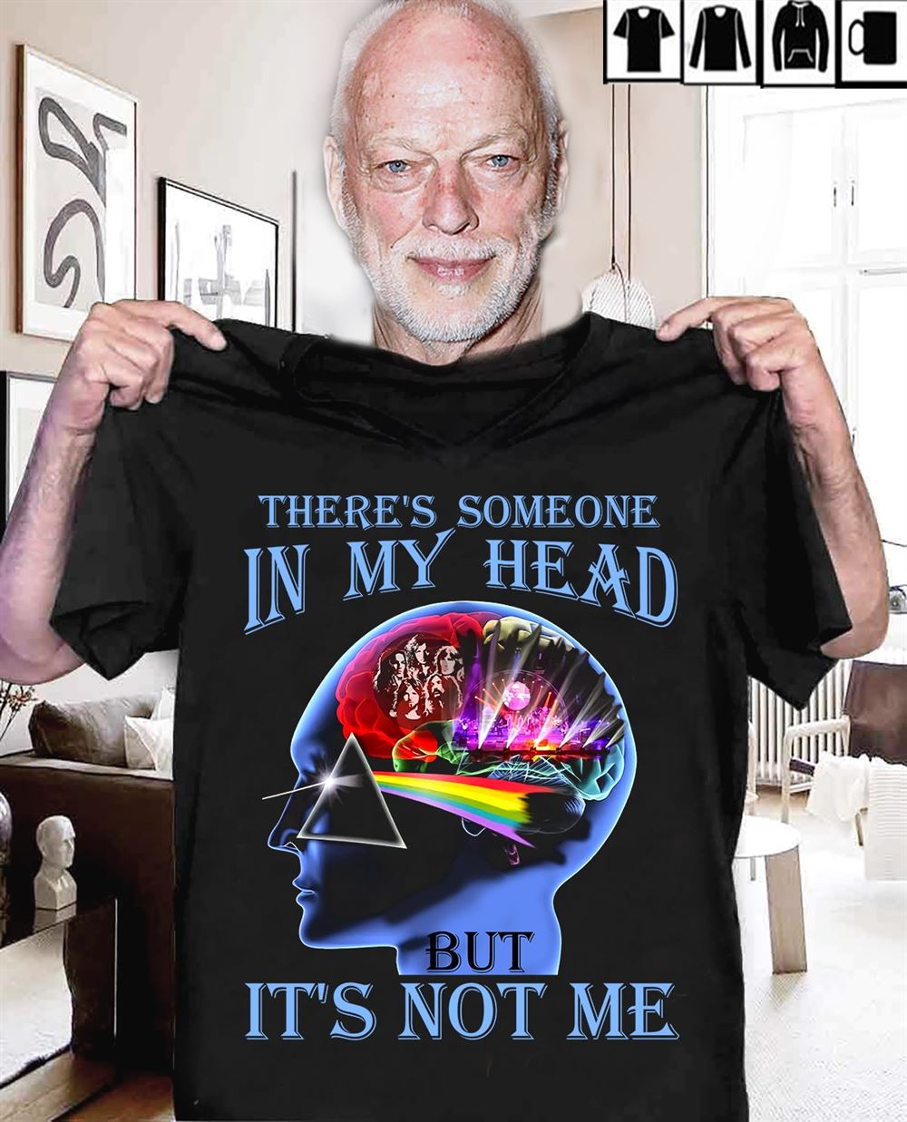 Pink Floyd Theres Someone In My Head But Its Not Me T Shirt Hoodie Tank Top Size Up To 5xl