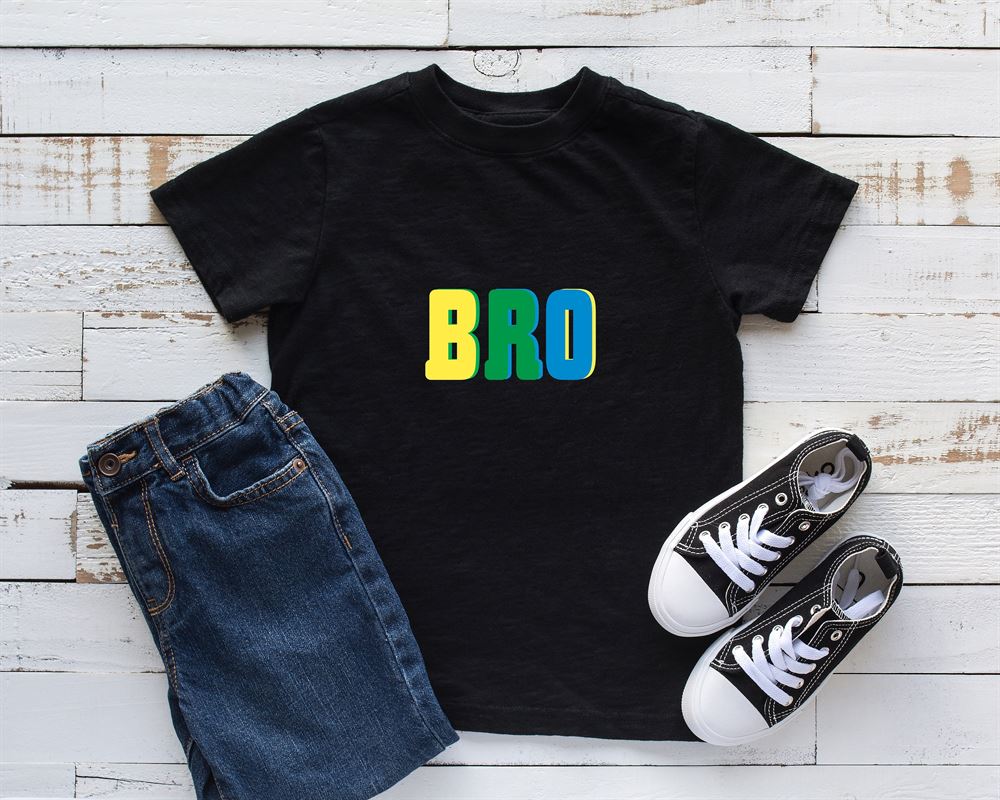 Bro Shirt Brother Shirt Brother Gift Bro Shirt Gift For Brother Toddler Shirt Big Brother Gift Brother Plus Size Up To 5xl