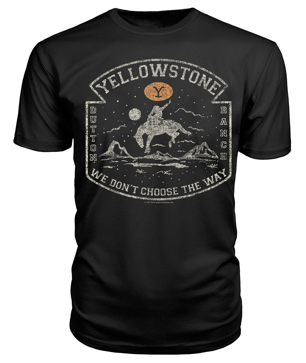 Yellowstone We Don't Choose The Way Dutton Ranch T-shirt Size Up To 5xl