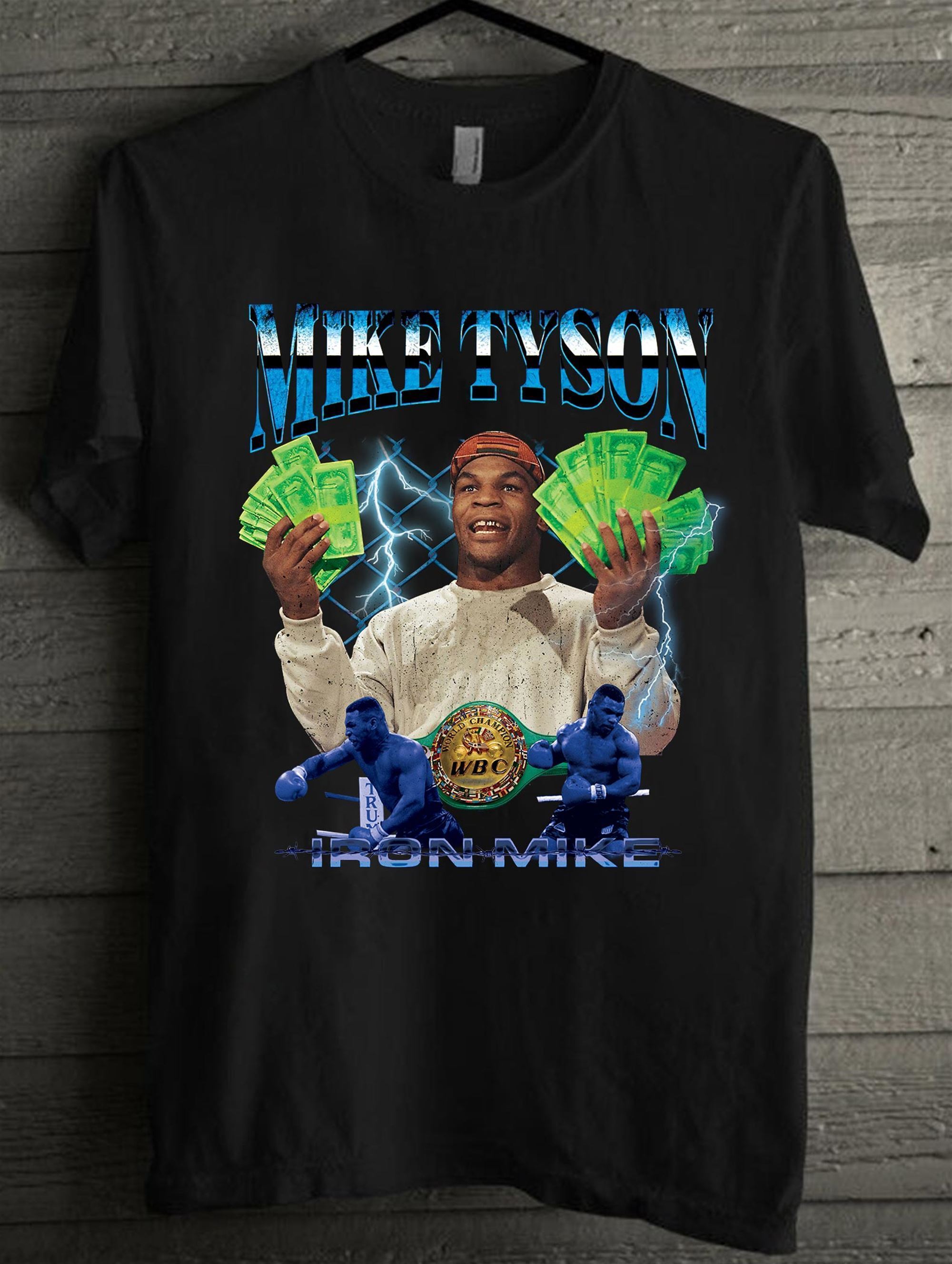 Iron Mike Tyson T-shirt Mike Tyson T Shirts Mike Tyson Vintage Tee Mike Tyson Retro Inspired Shirt Plus Size Up To 5xl