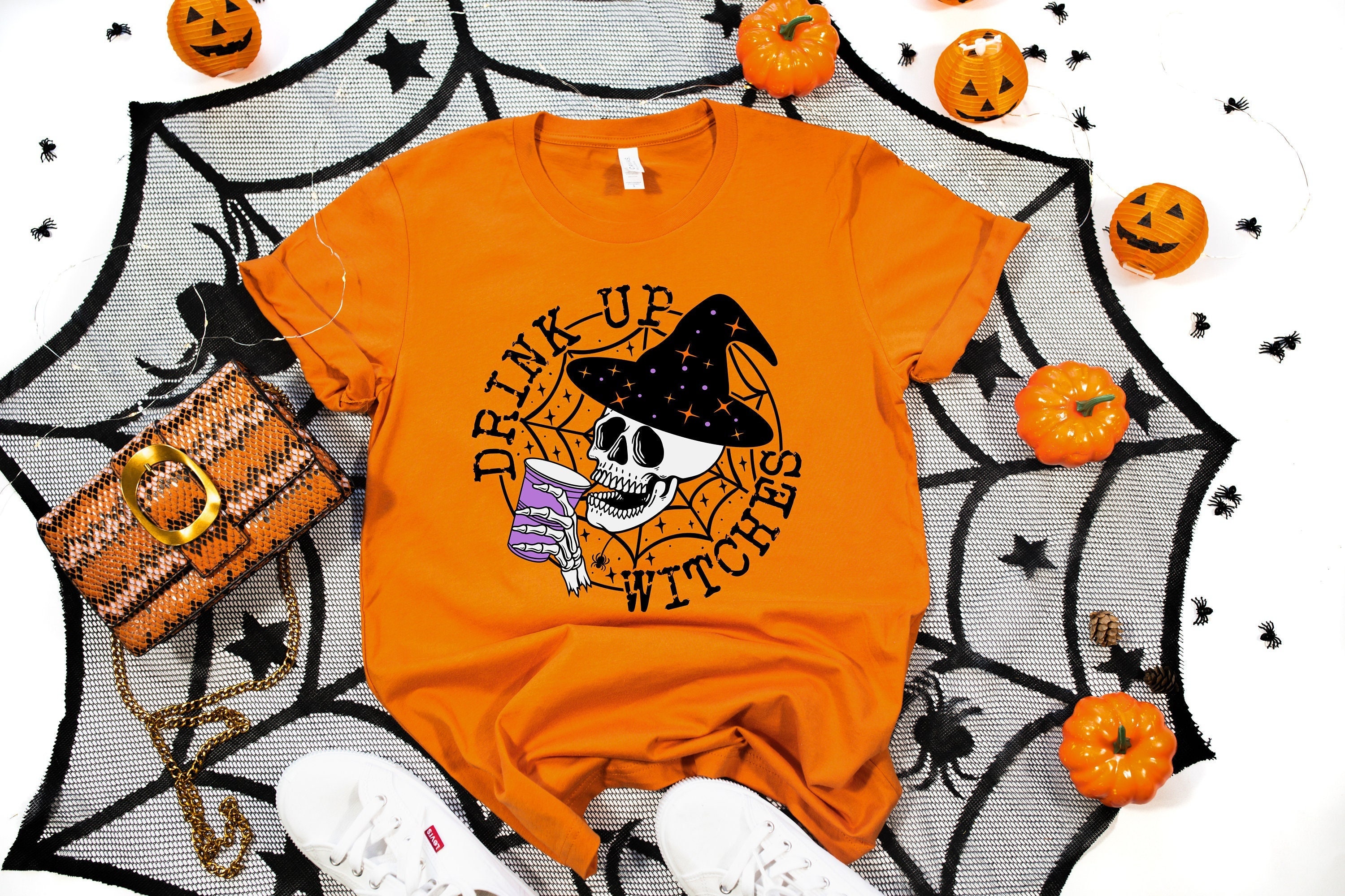 Drink Up Witches Shirt Halloween Shirt Witch Theme Halloween Shirt Halloween Party Shirt Trick Or Treat Shirt Spooky Vibes Shirt