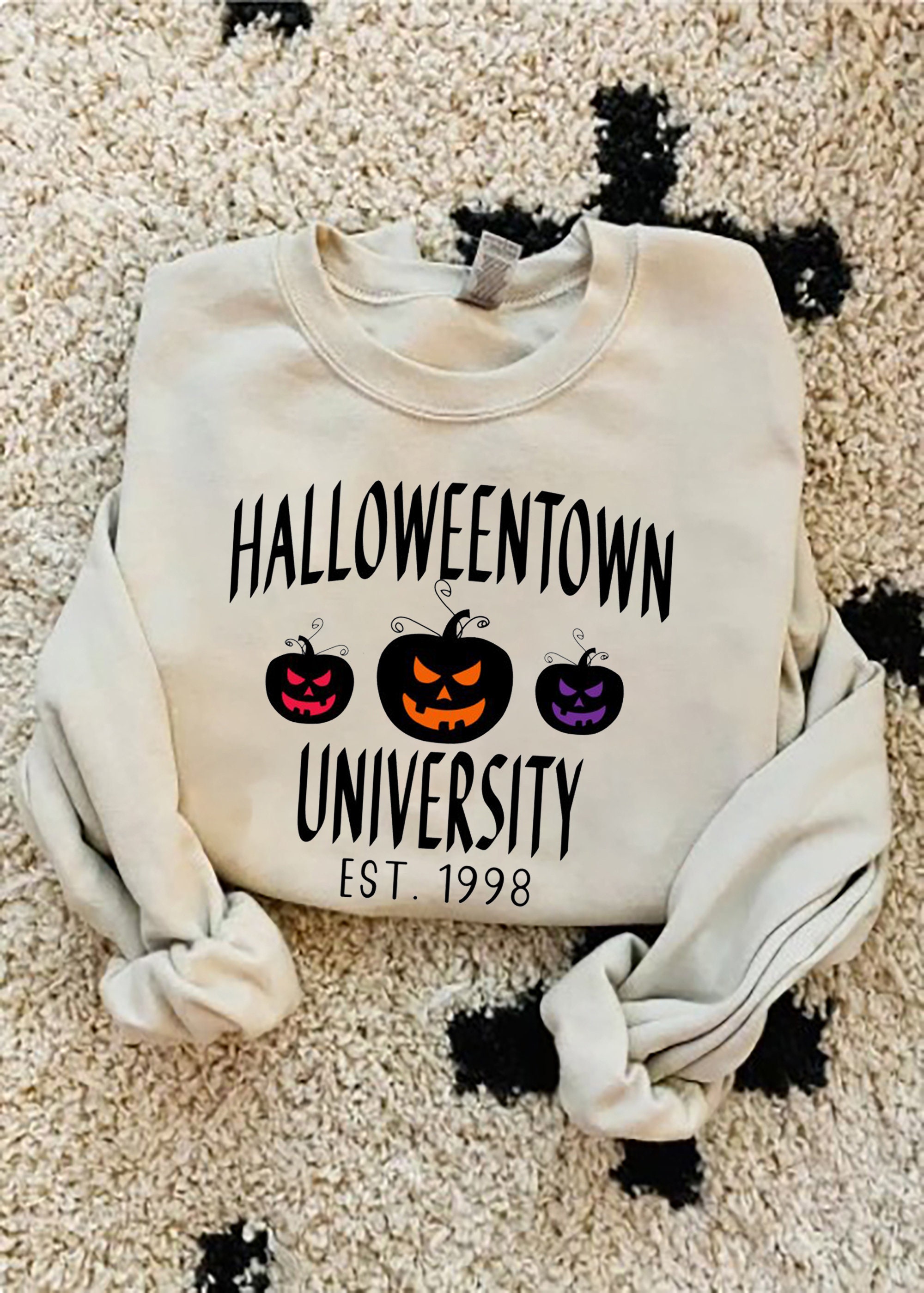 Halloweentown University Est 1998 Sweatshirt Halloweentown University Sweatshirts Pumpkin Halloweentown Shirt Halloweentown Shirt Falls