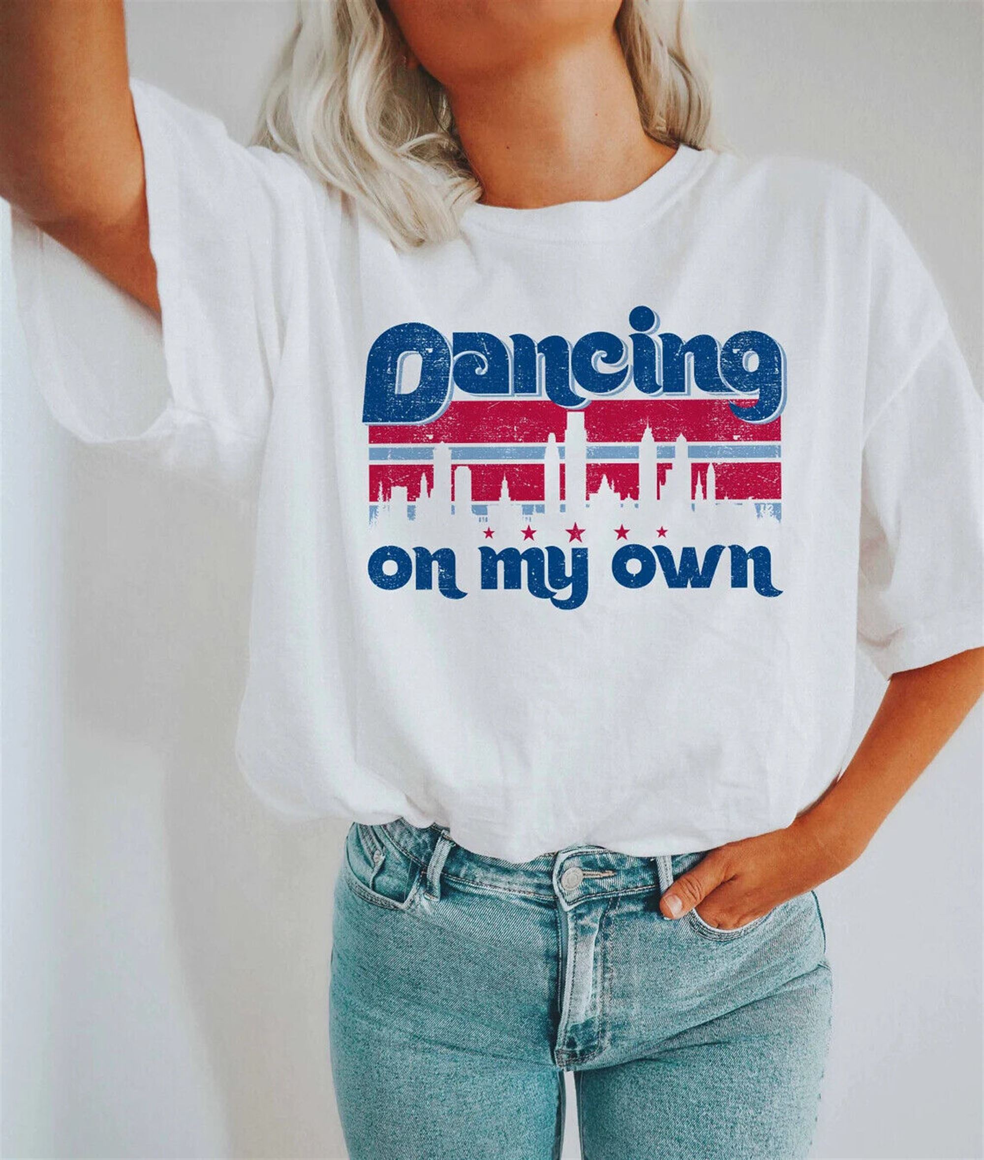 Dancing On My Own Phillies Shirt Philadelphia Baseball 2022 Plus Size Up To 5xl