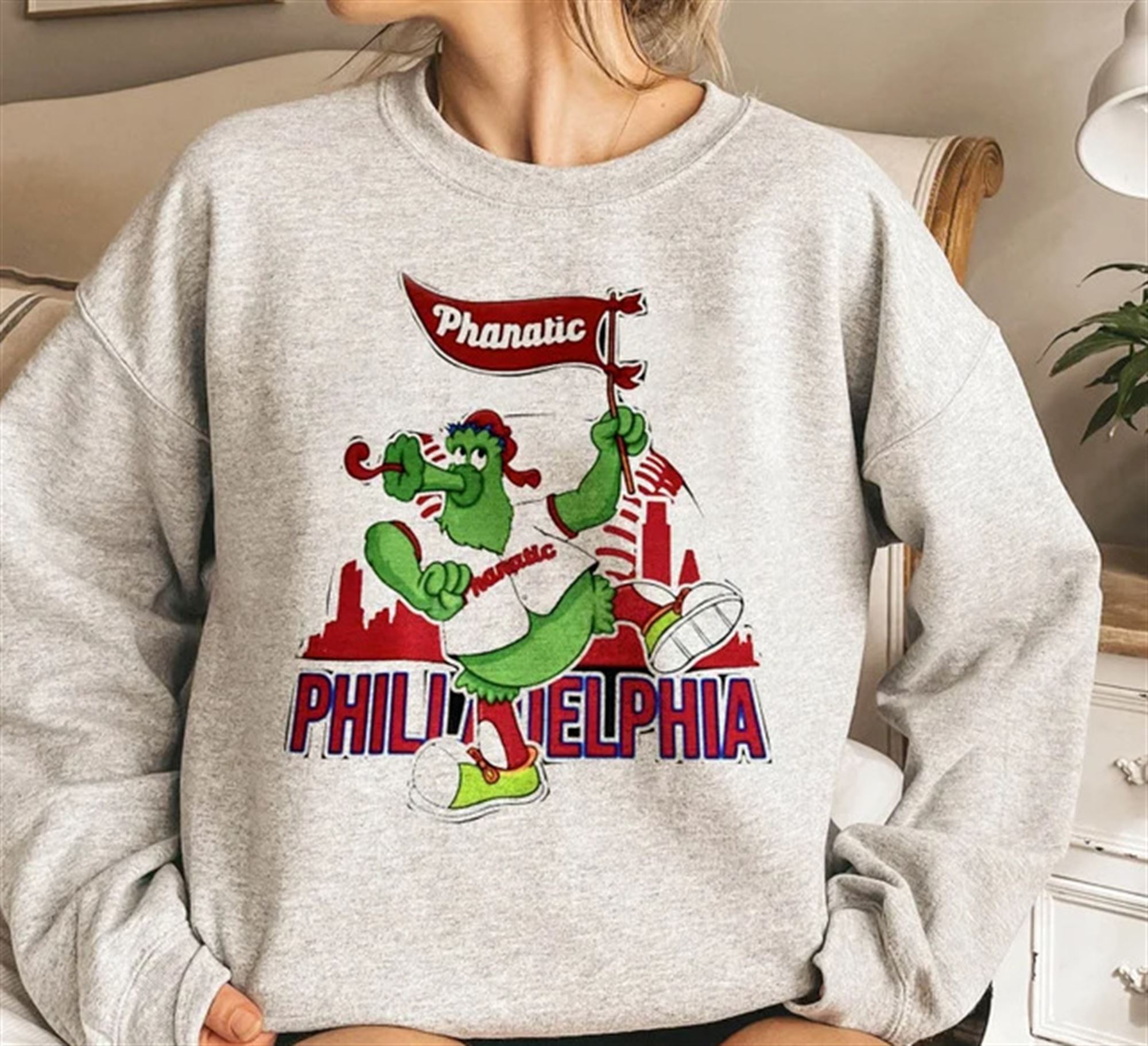 Lets Go Phillies Sweatshirtdancing On My Own Philliesred October 2022 Sweater Full Size Up To 5xl
